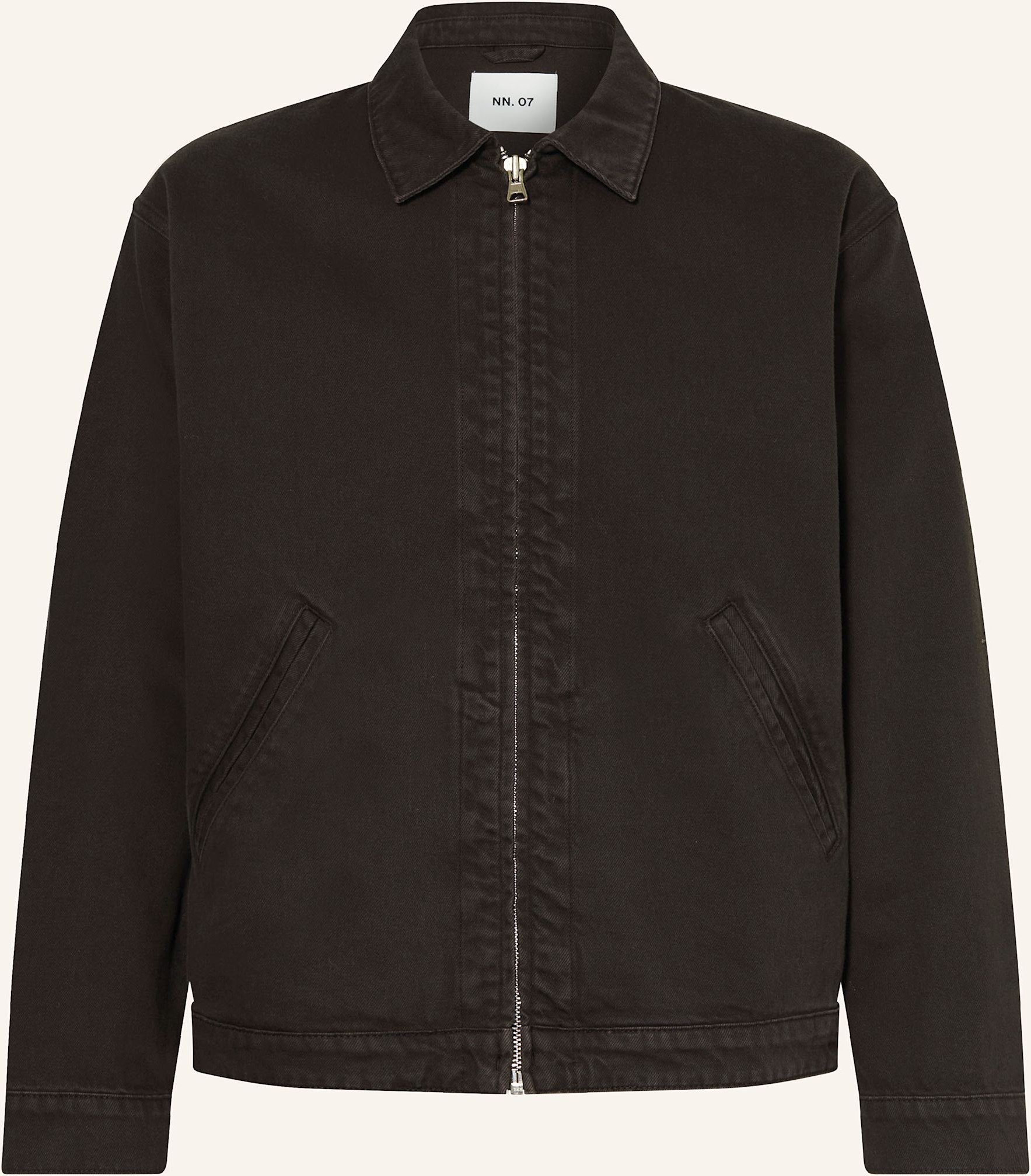 Nn.07 Jeansjacke Petrus braun