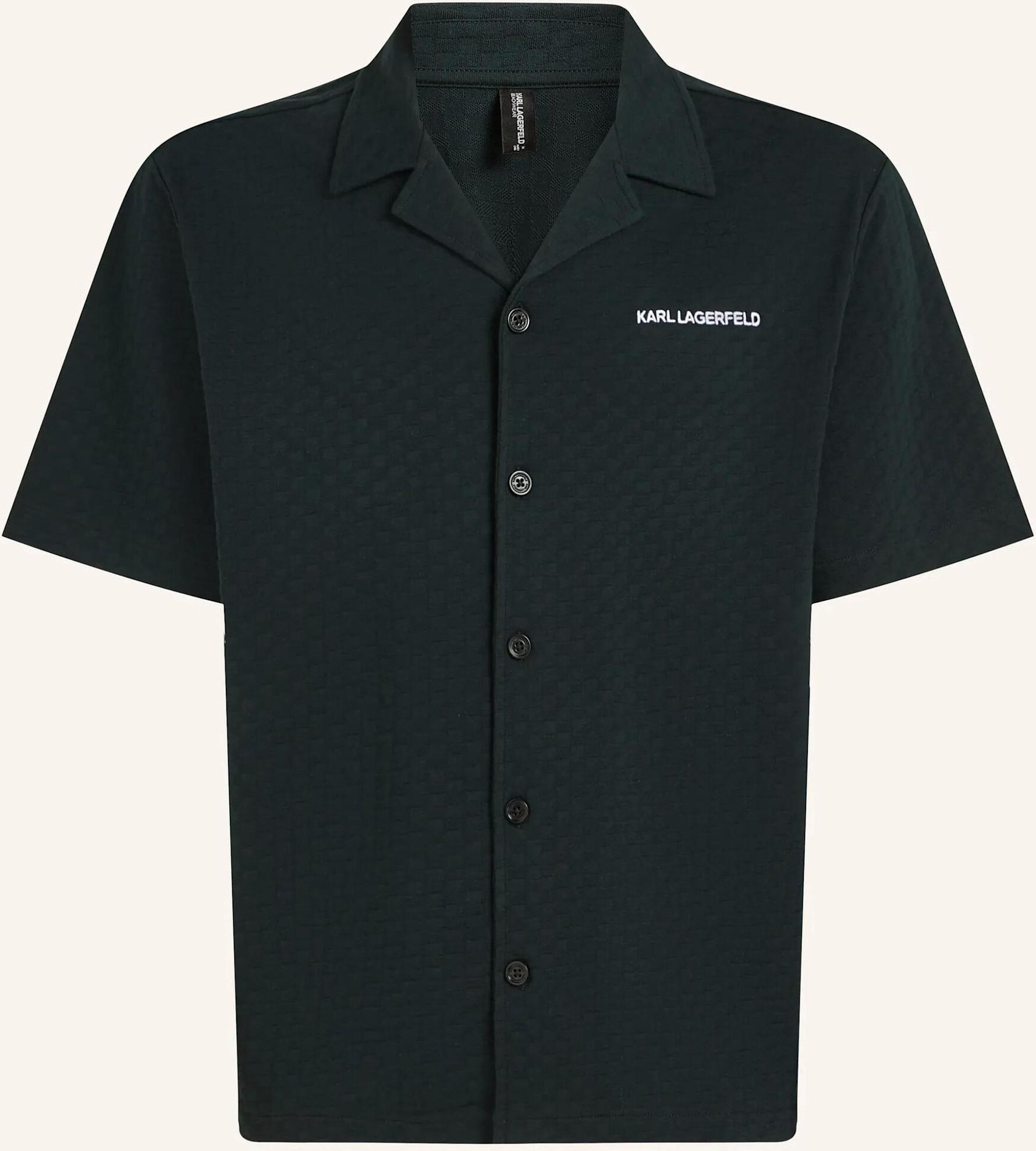Karl Lagerfeld Hemd blau