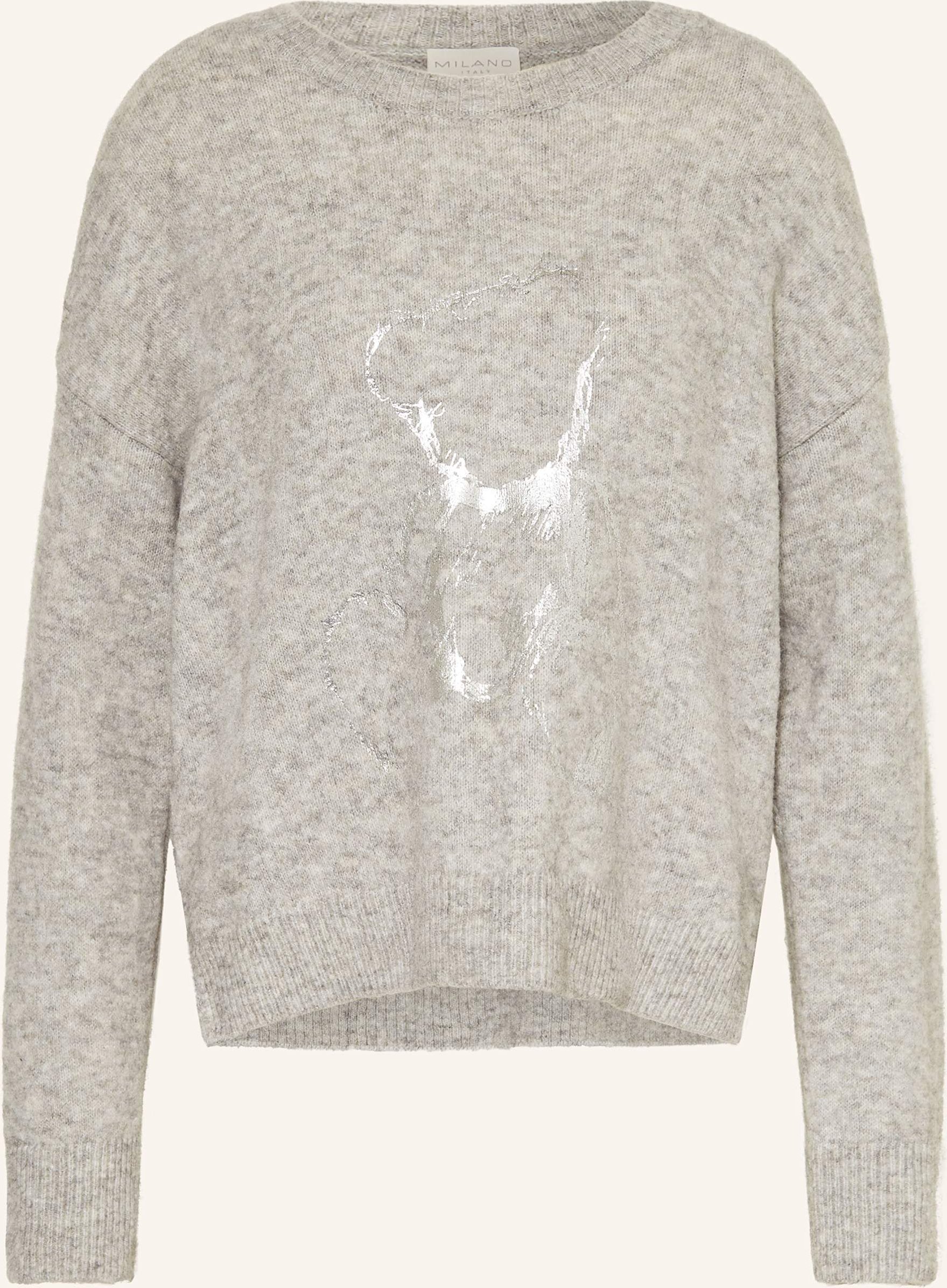 Milano Italy Pullover grau