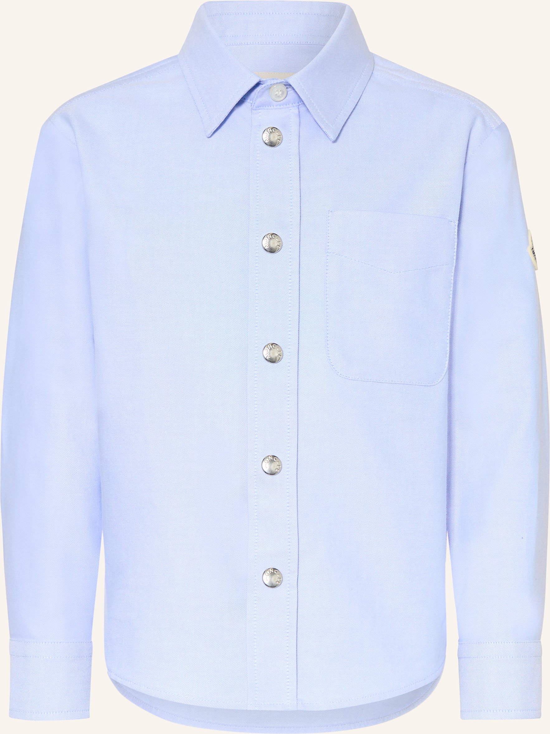 Moncler Enfant Hemd blau