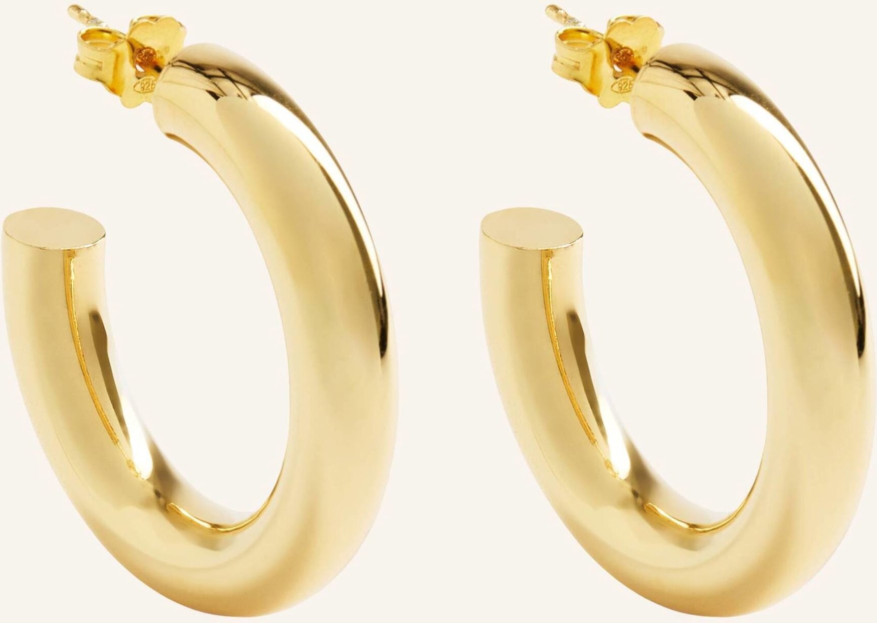 Pompidou Creolen Ophelia Medium By Glambou gold