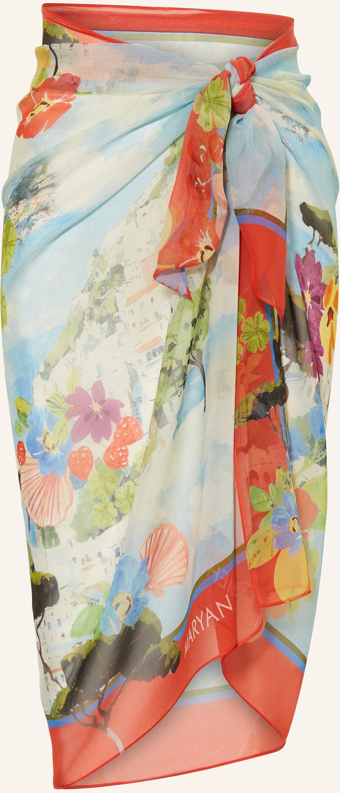 Maryan Mehlhorn Seidenpareo Riviera rot