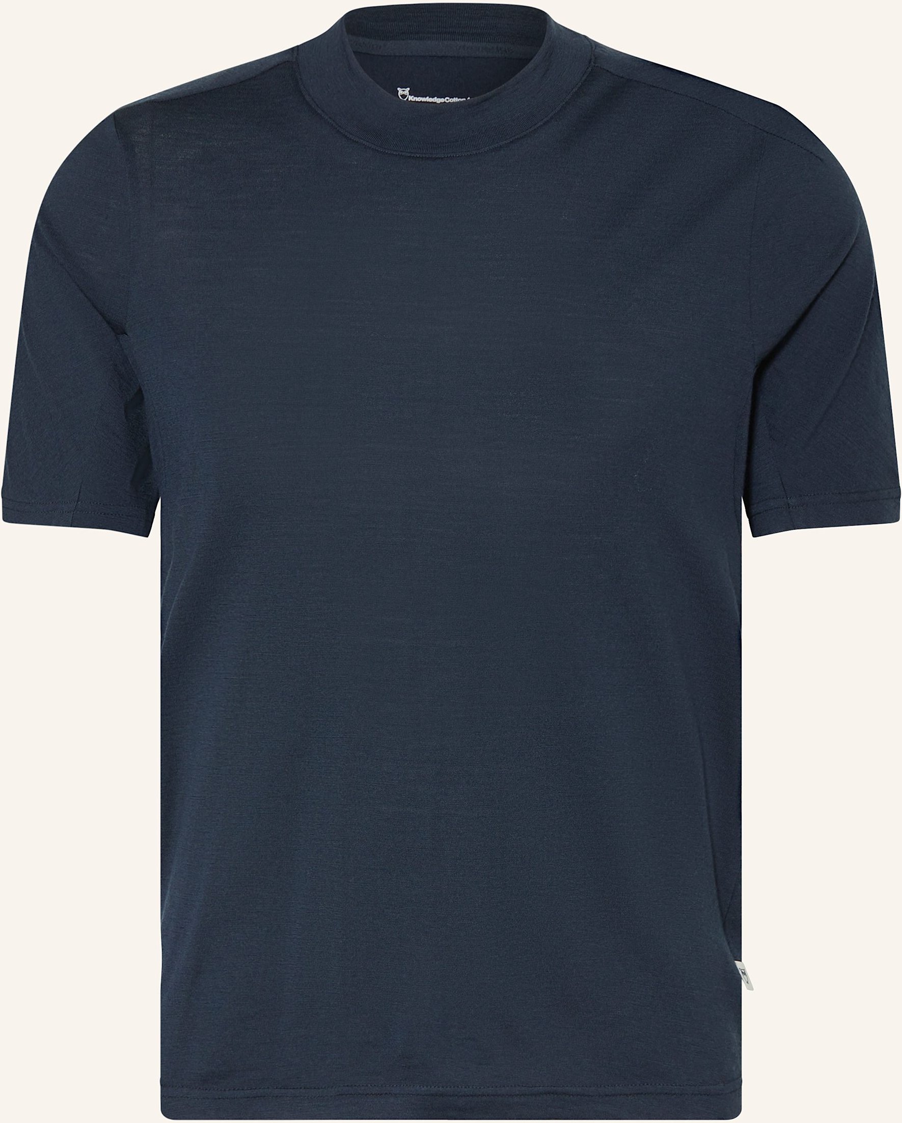 Knowledgecotton Apparel T-Shirt Cleaver blau