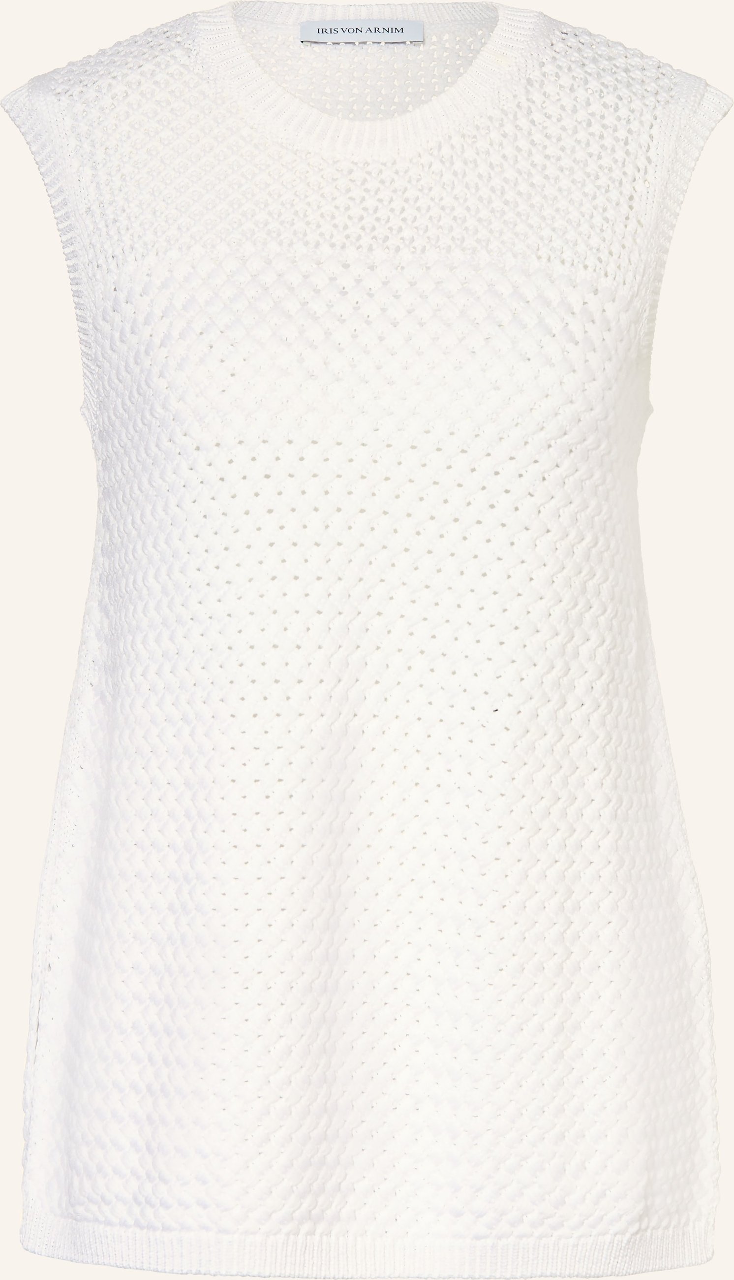Iris Von Arnim Stricktop Carima weiss