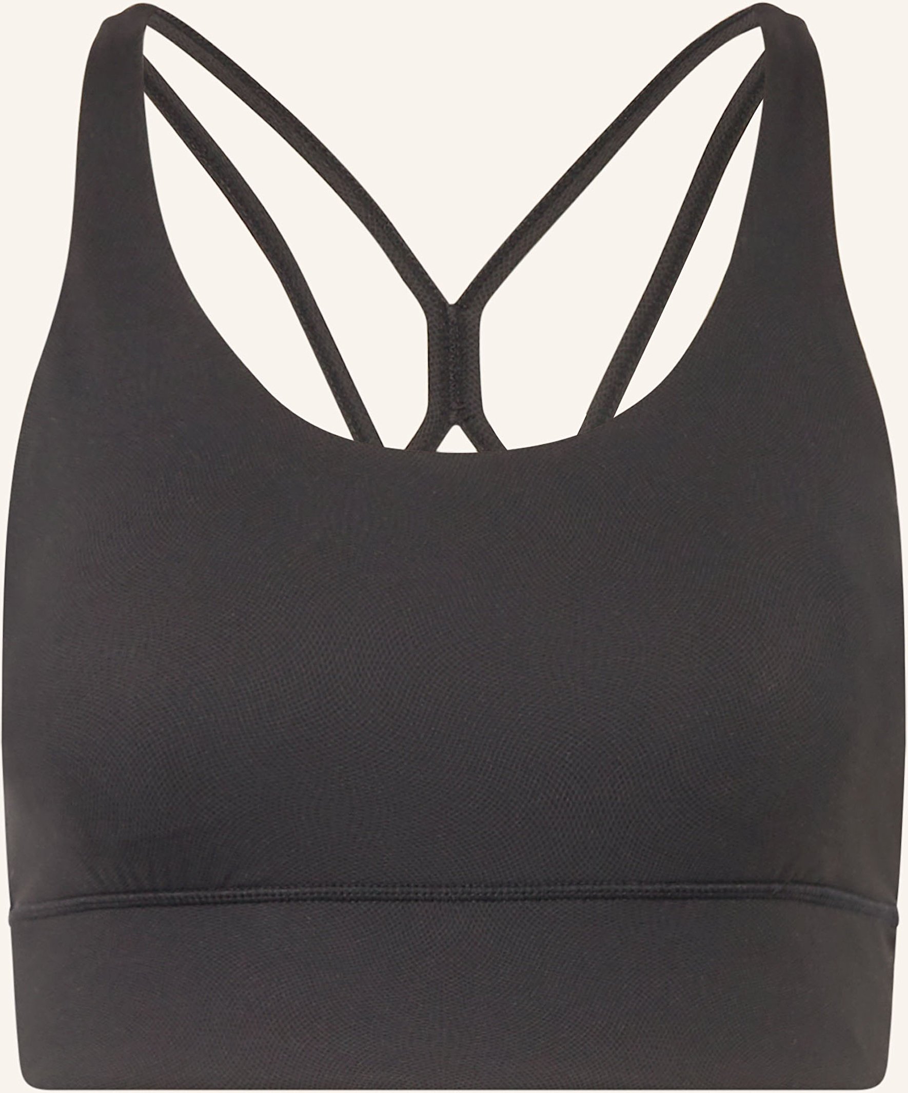 Mandala Sport-Bh Monoprinted schwarz