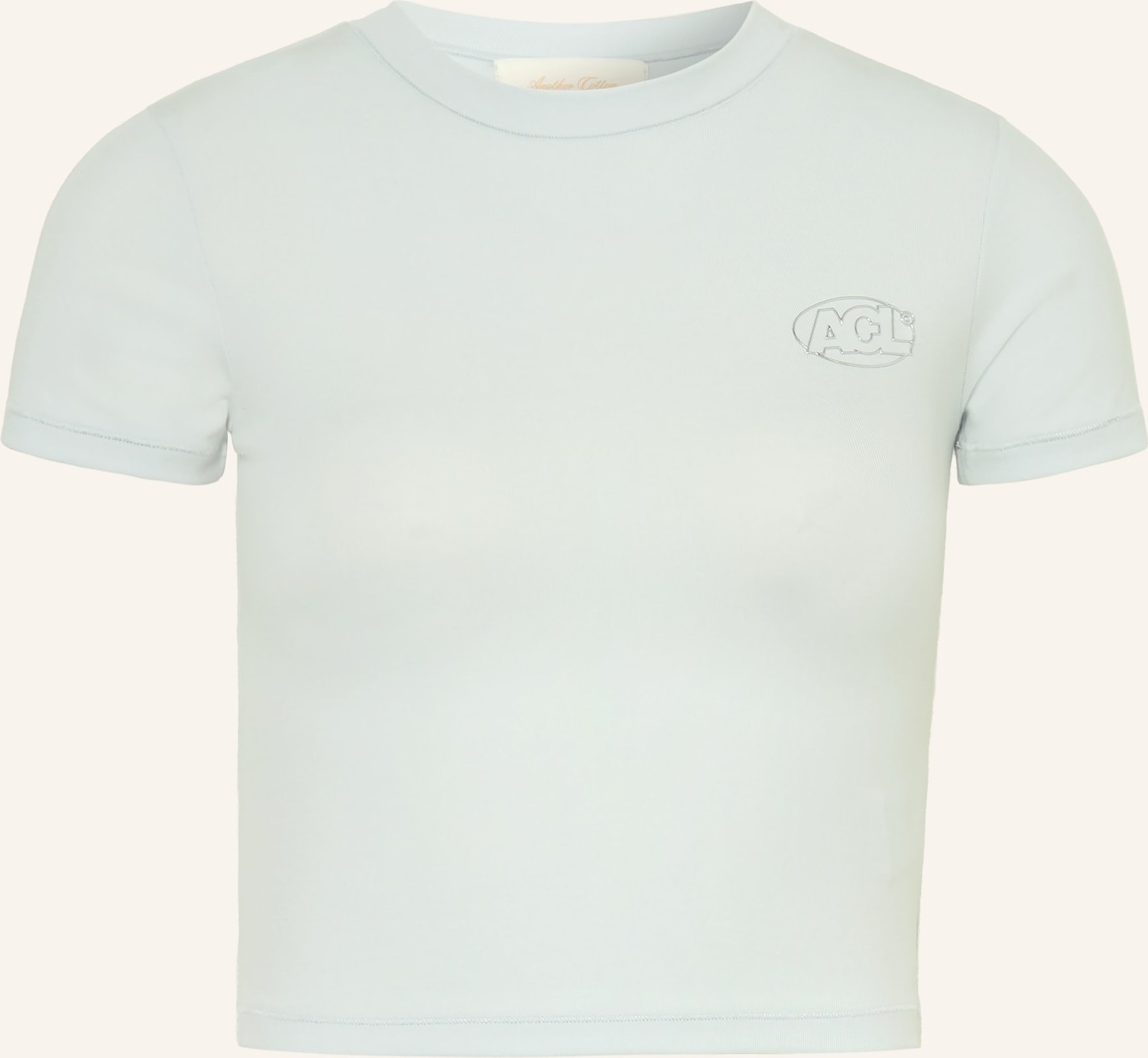 Another Cotton Lab Cropped-Shirt Acl blau