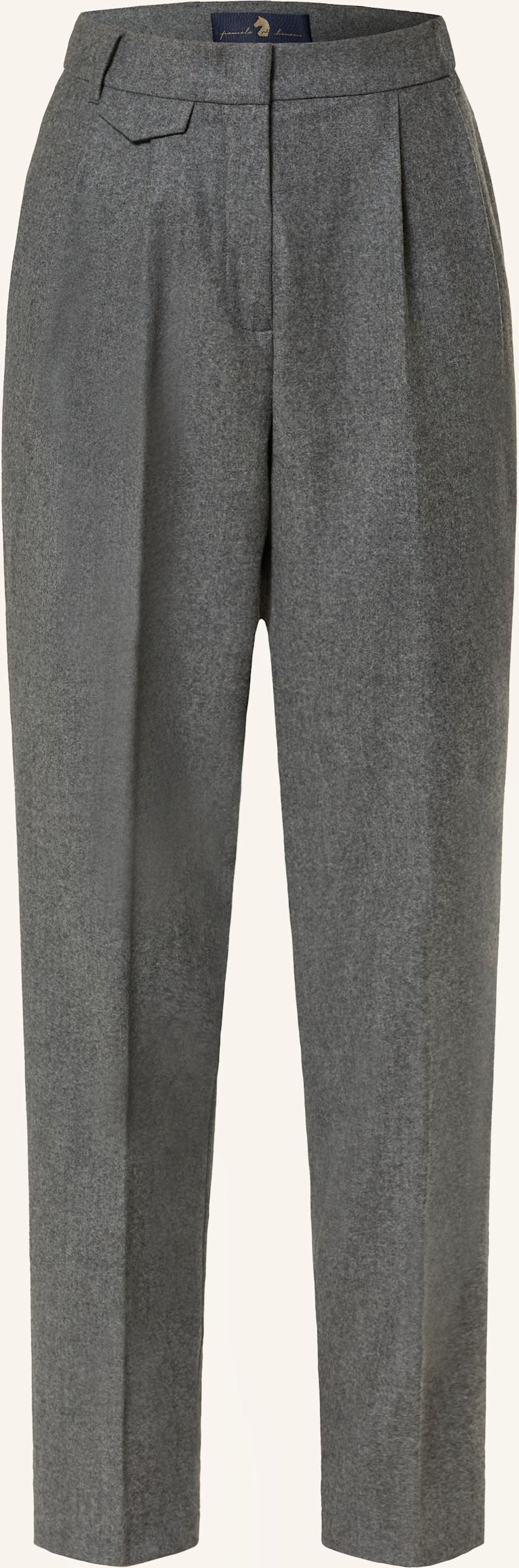 Pamela Henson Flanellhose grau