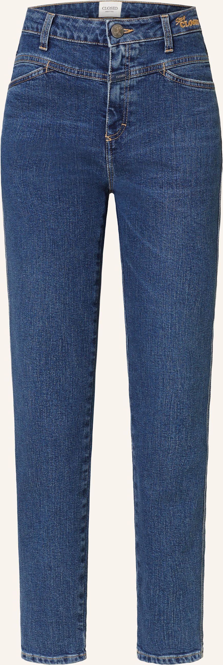 Closed Skinny Jeans Skinny Pusher blau