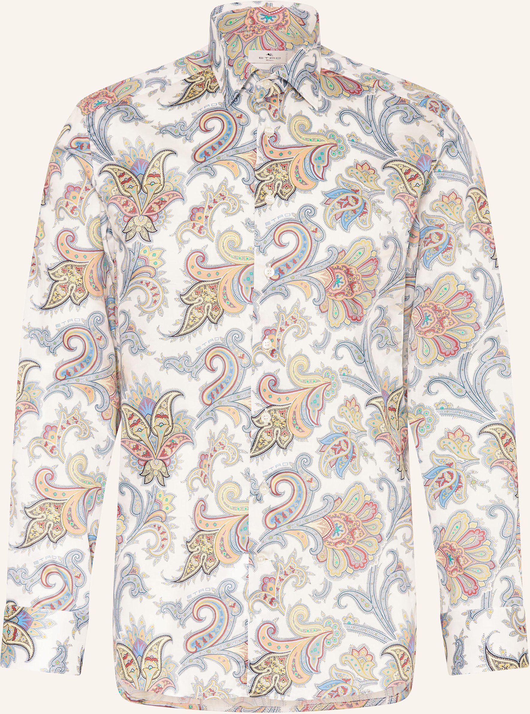 Etro Hemd Regular Fit weiss