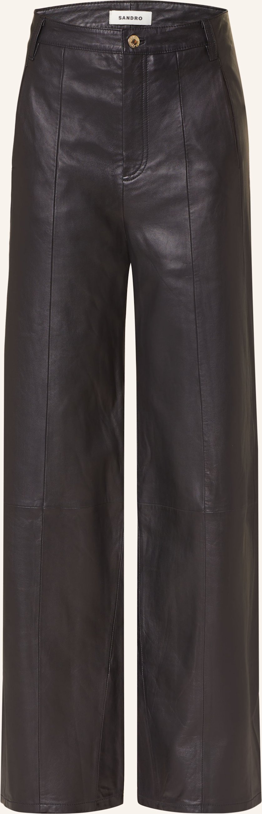 Sandro Lederhose schwarz