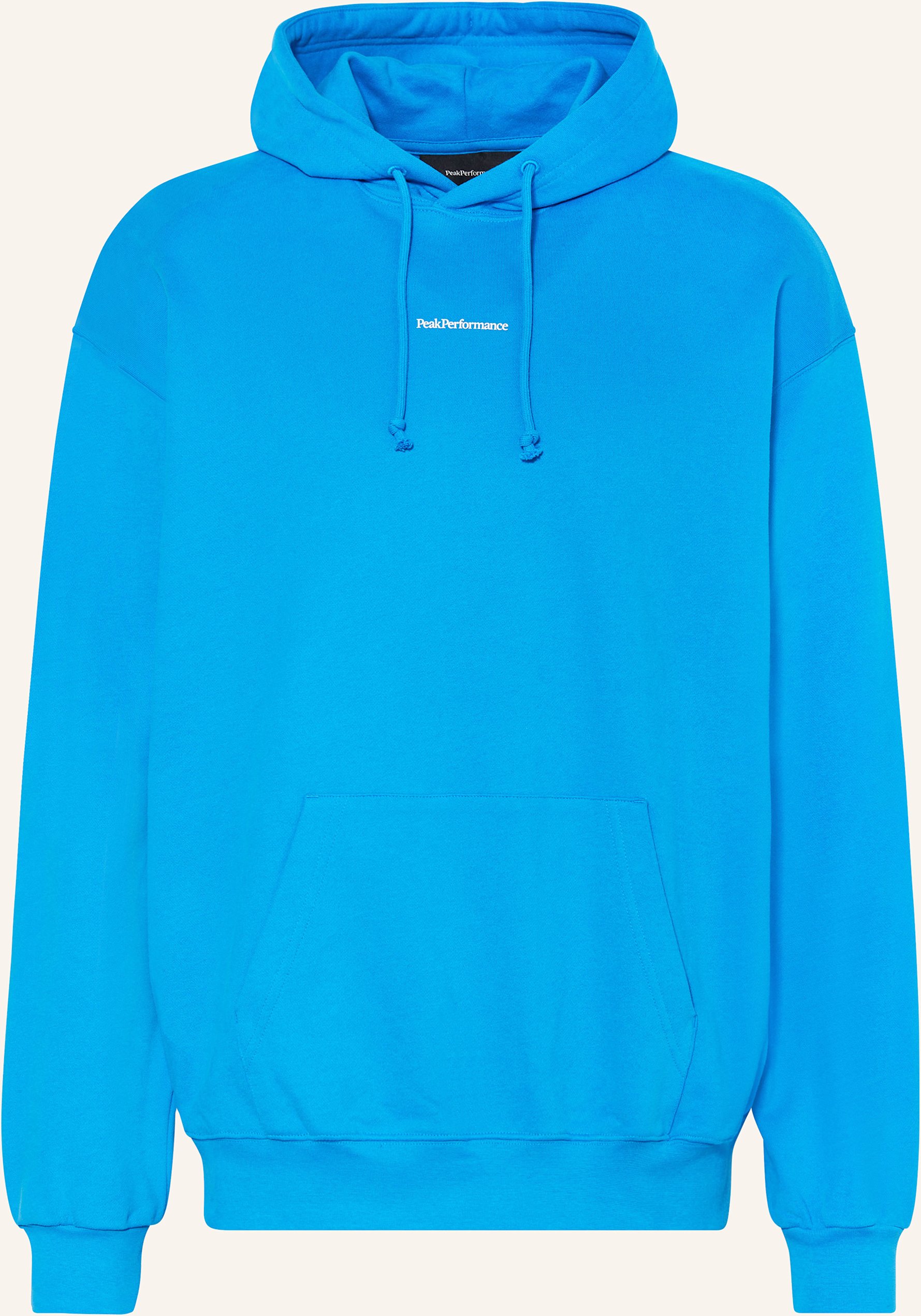 Peak Performance Hoodie Original Terry Hood blau