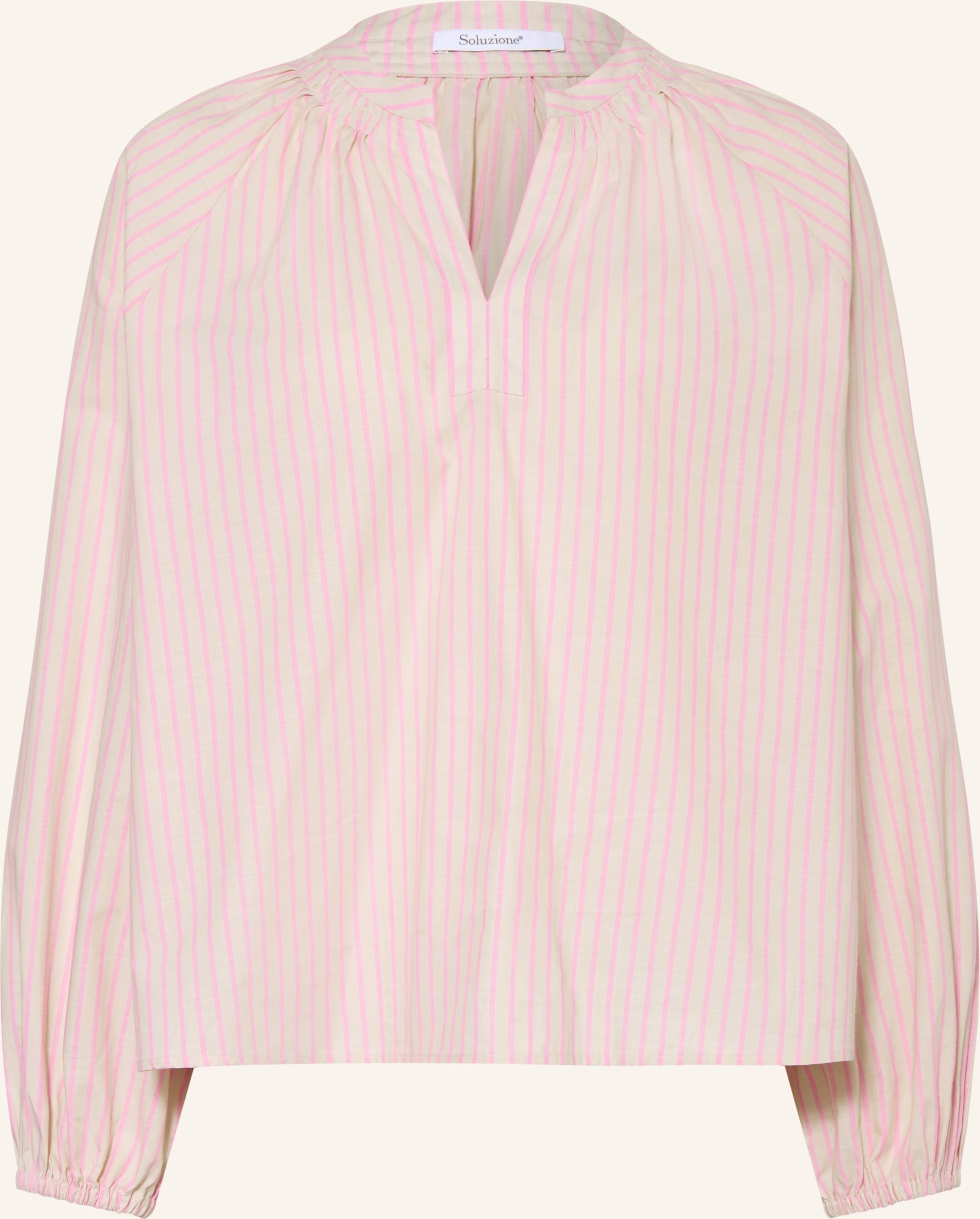 Soluzione Oversized-Blusenshirt pink