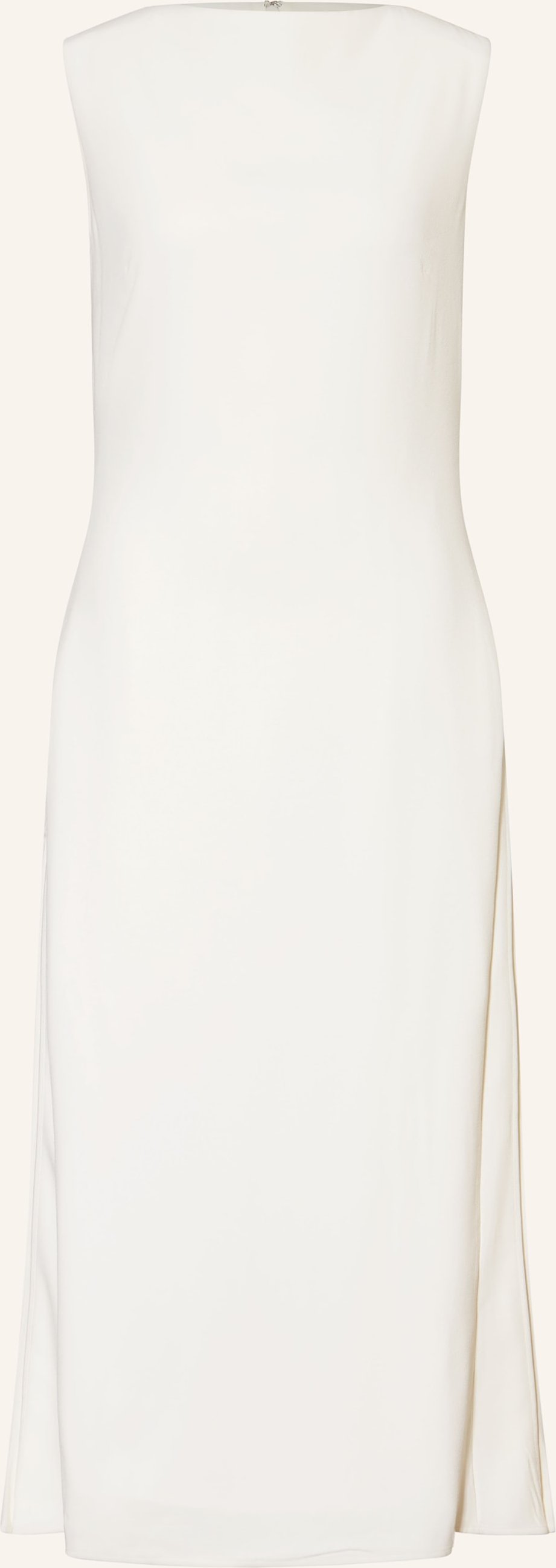 Ted Baker Kleid Dahrcy Mit Plissees weiss