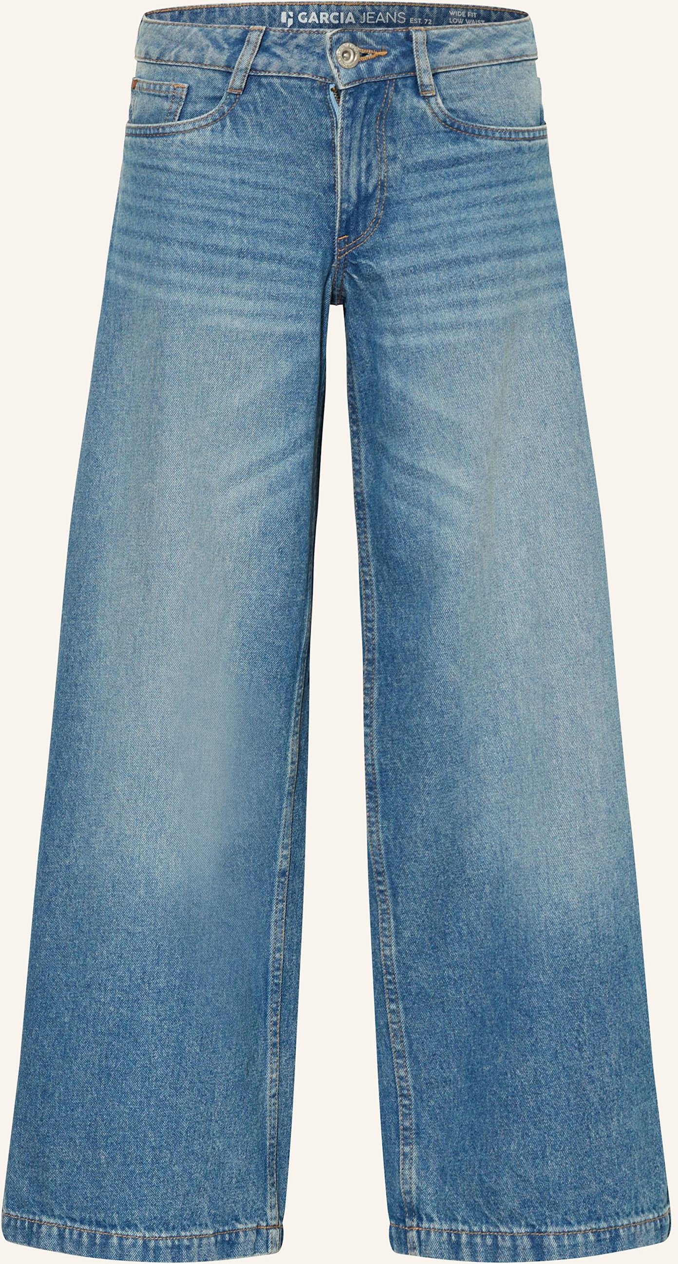 Garcia Jeans Wide Fit blau