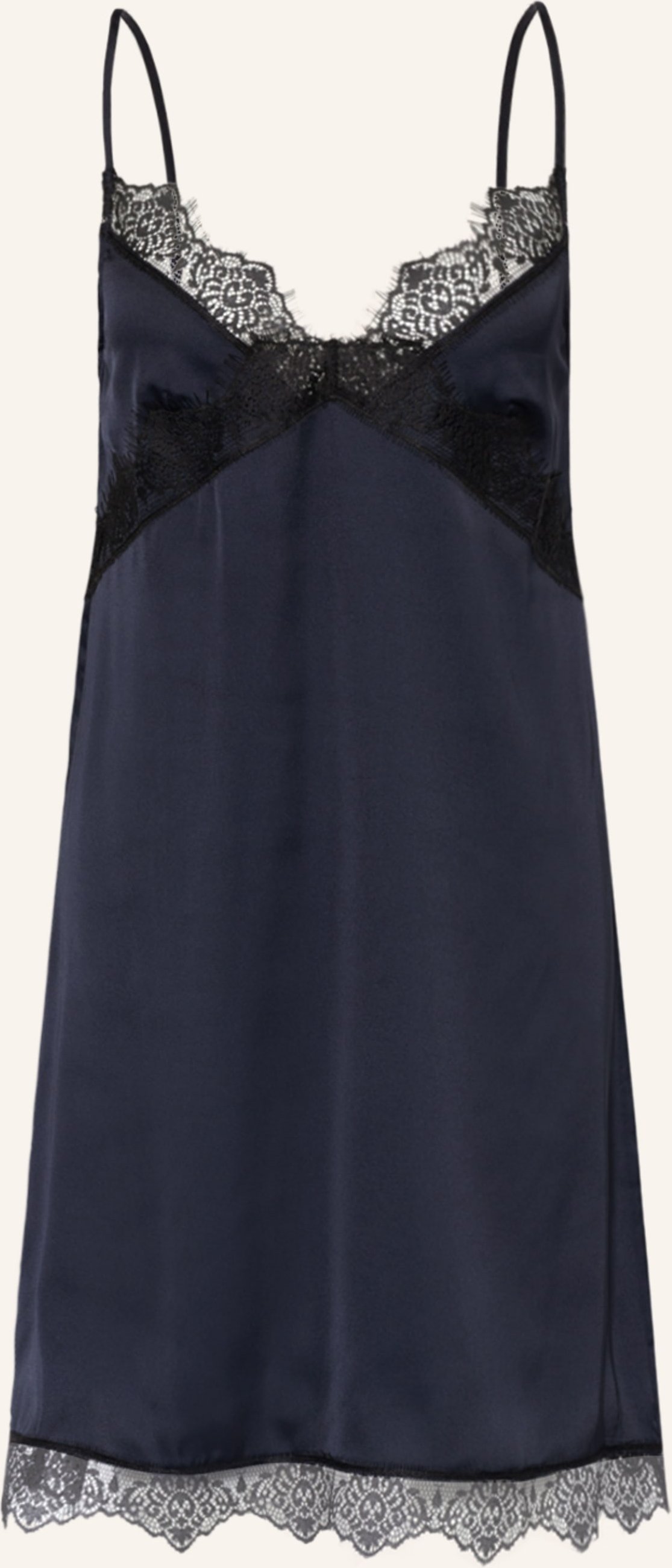 Thumbnail - Simone Pérèle Negligé Satin Secrets Aus Satin blau