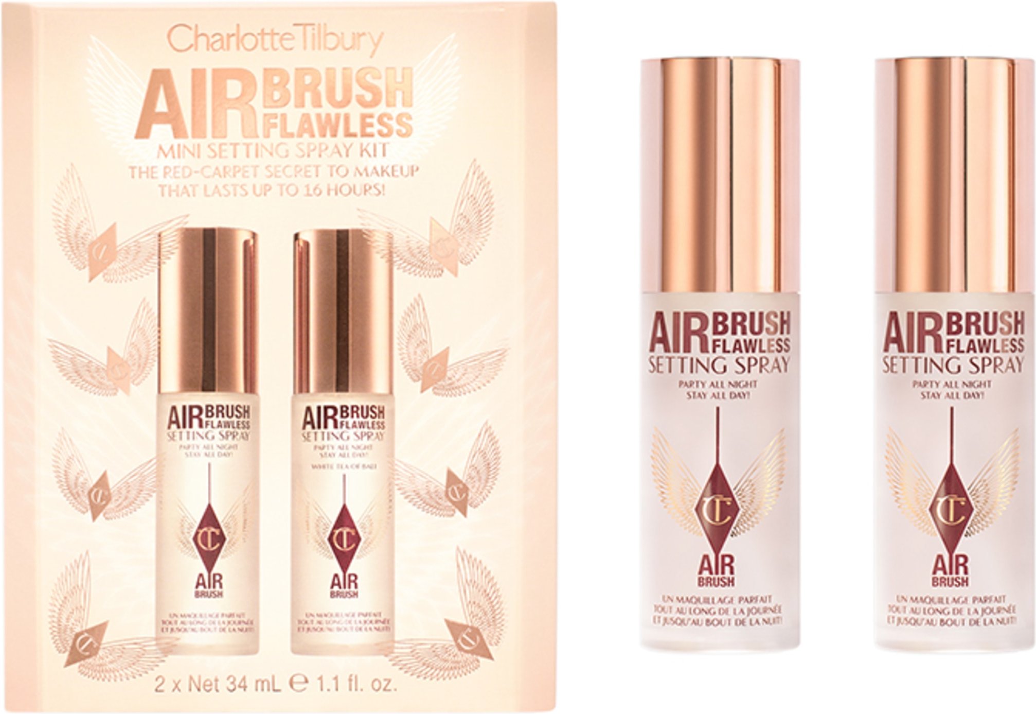 Thumbnail - Charlotte Tilbury Airbrush Flawless Setting Spray Kit Make-up Set