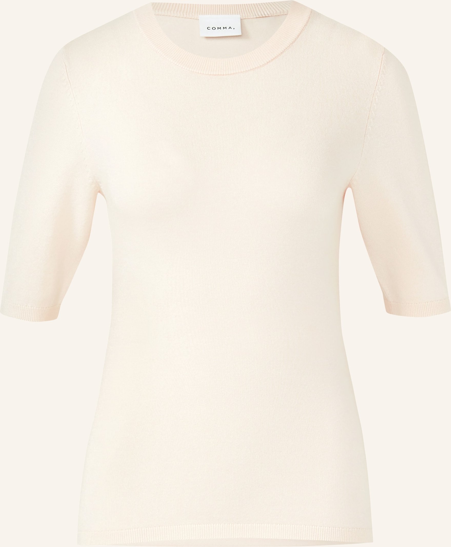Comma Strickshirt weiss