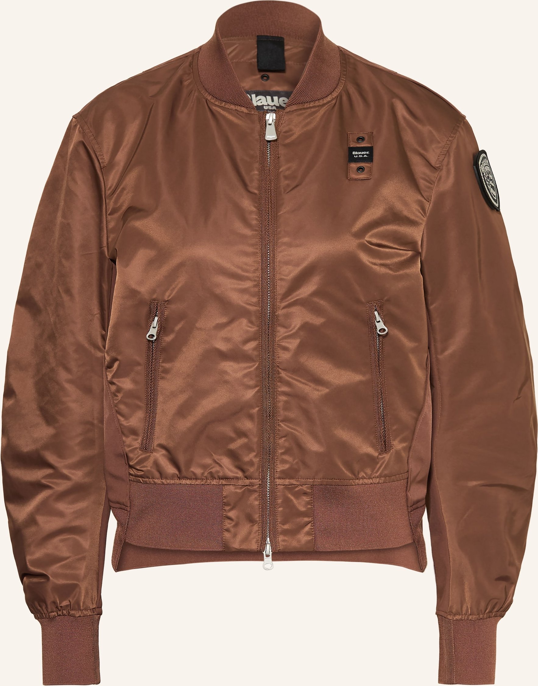 Blauer Blouson Laurie braun