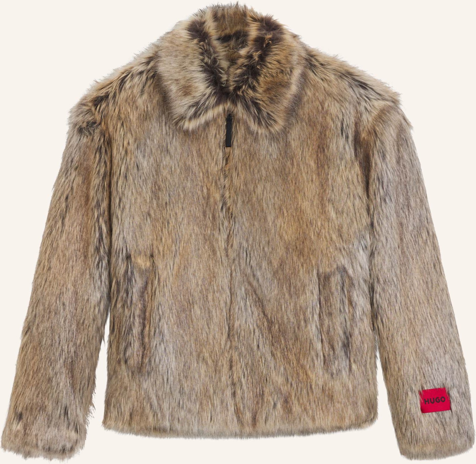 Hugo Casual Jacke bryan2541 Relaxed Fit braun