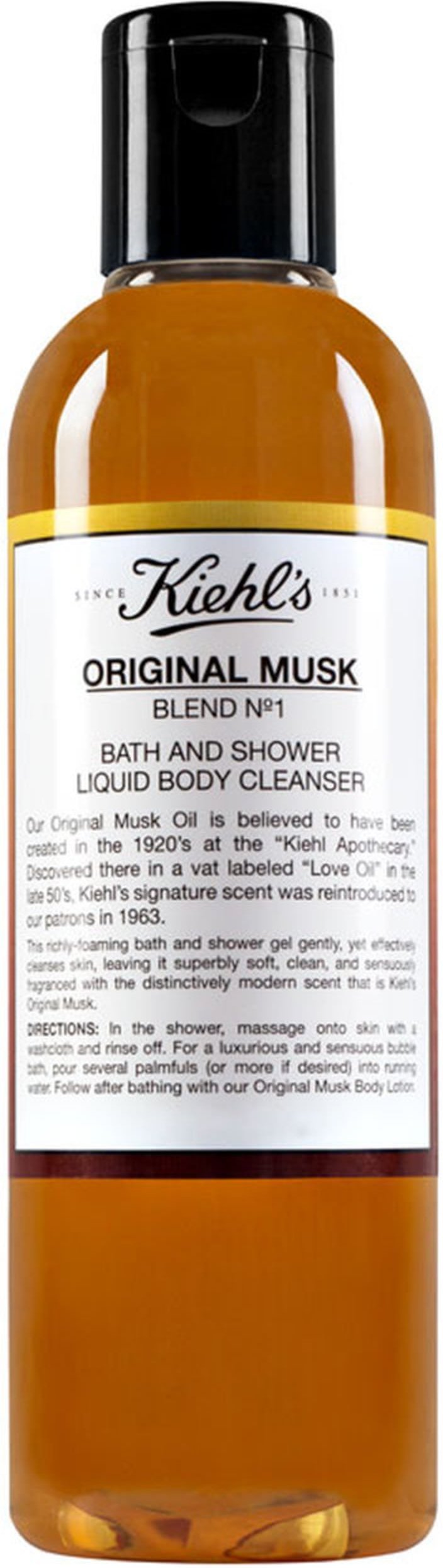Kiehl's Musk Shower Gel Schäumendes Reinigungsgel 250 ml
