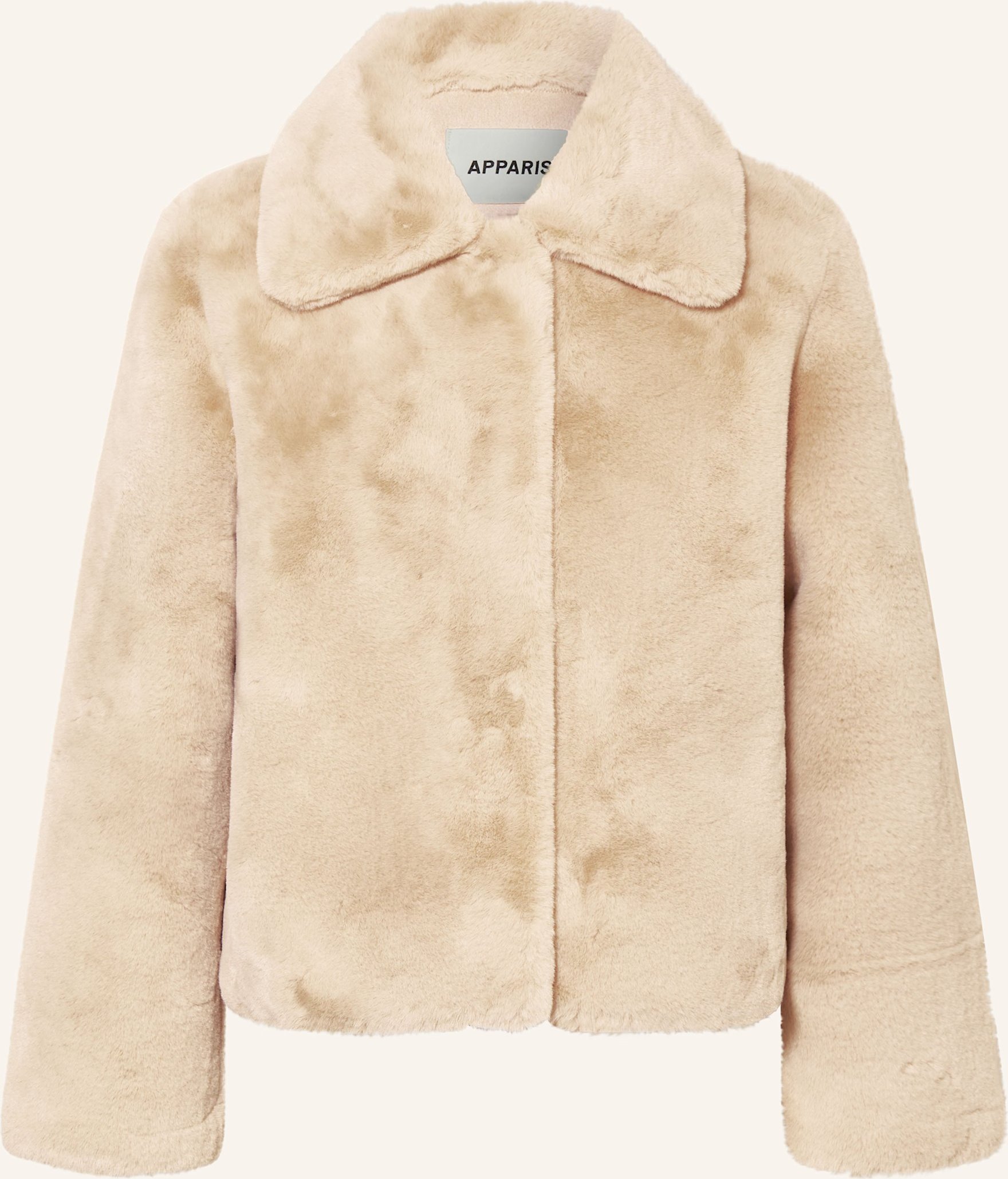 Apparis Kunstpelz-Jacke Elis weiss