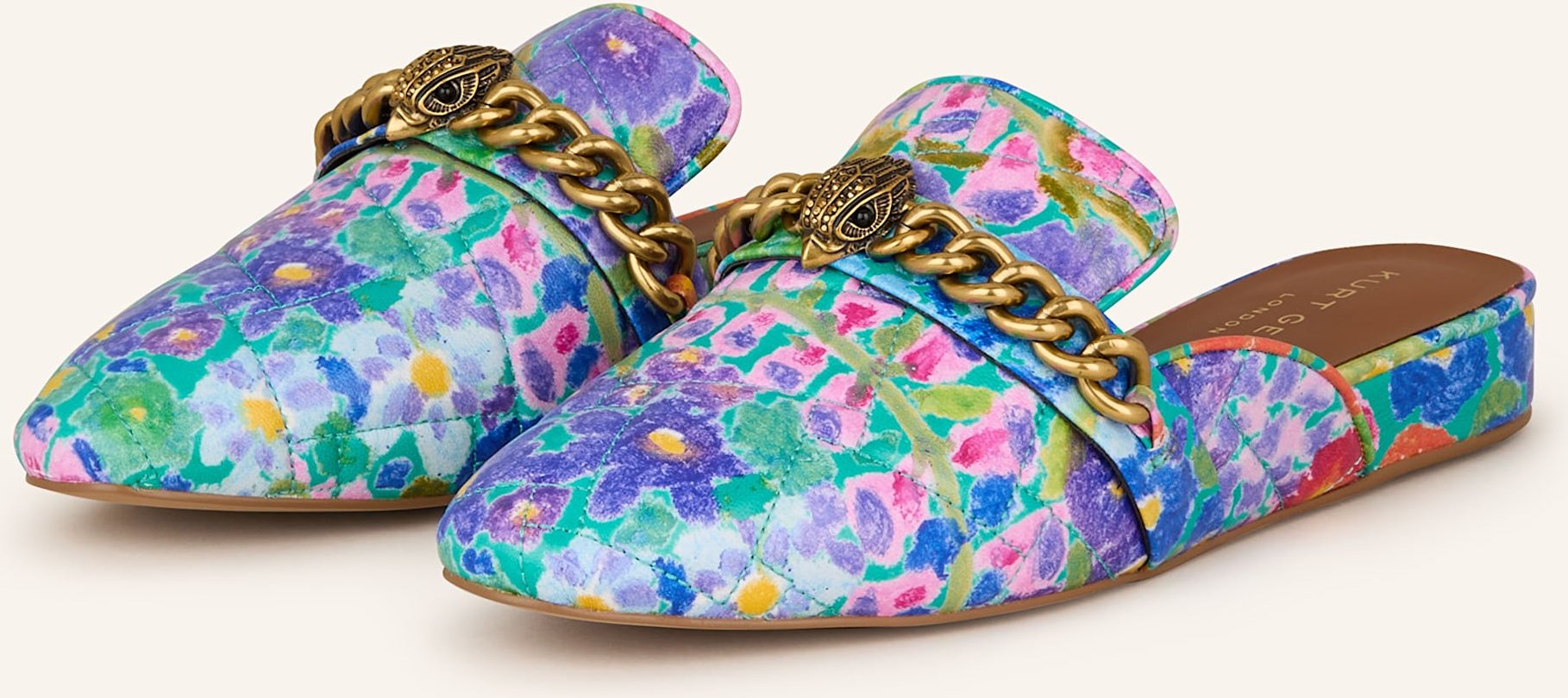 Kurt Geiger Mules blau