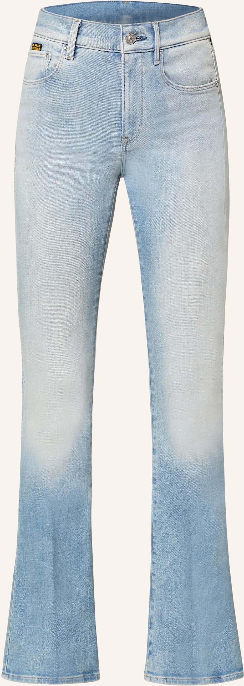 G-Star Flared Jeans 3301 blau