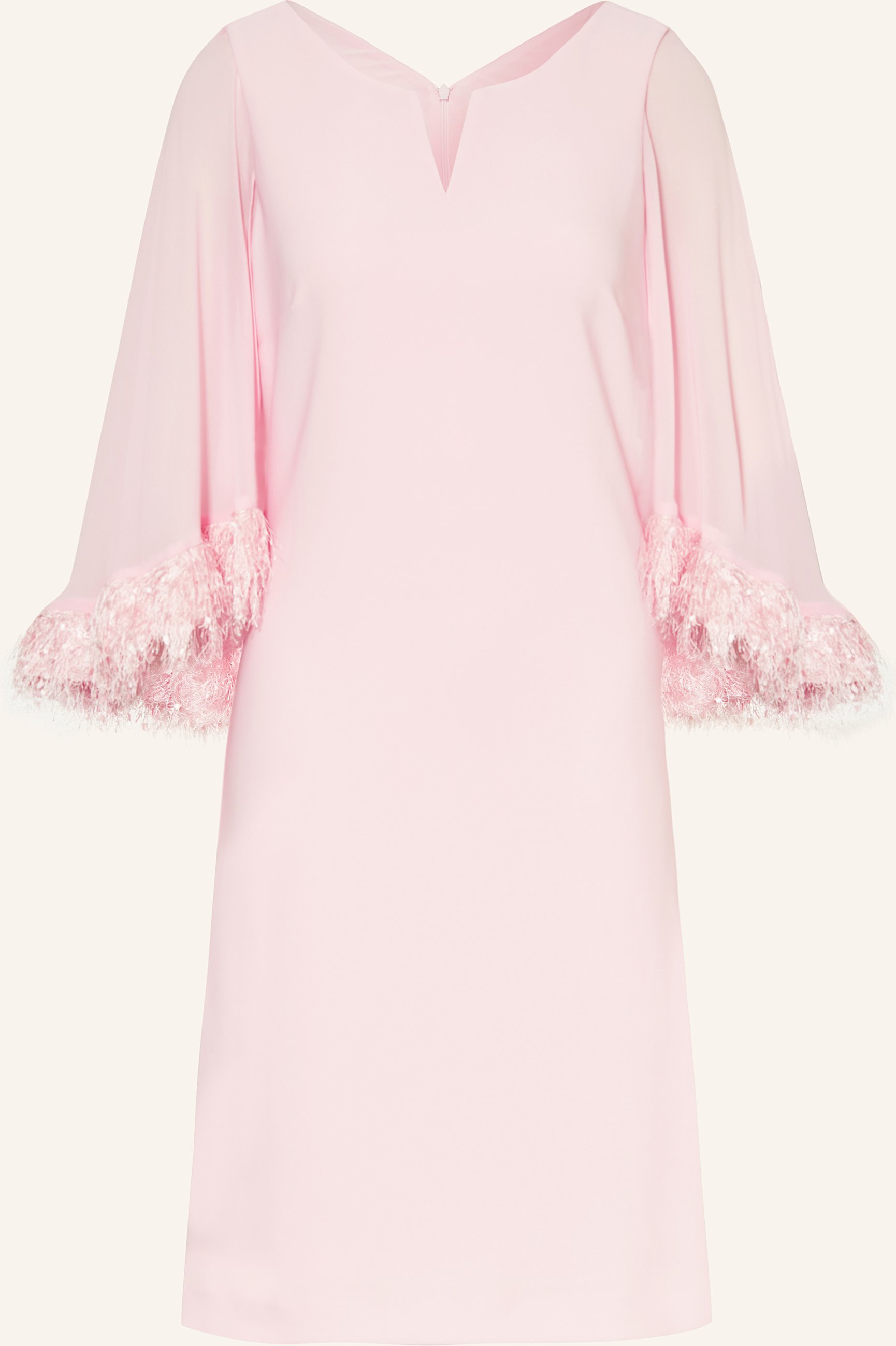 Joseph Ribkoff Signature Cocktailkleid Mit Pailletten rosa