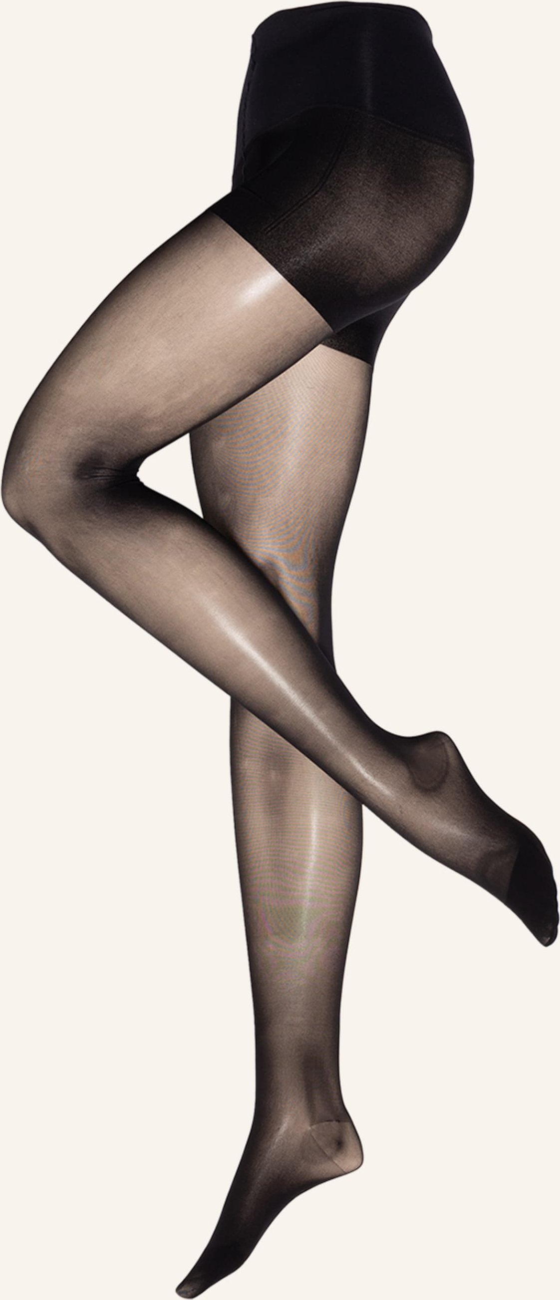 Item m6 Feinstrumpfhose Translucent Control Top Mit Shaping-Effekt schwarz