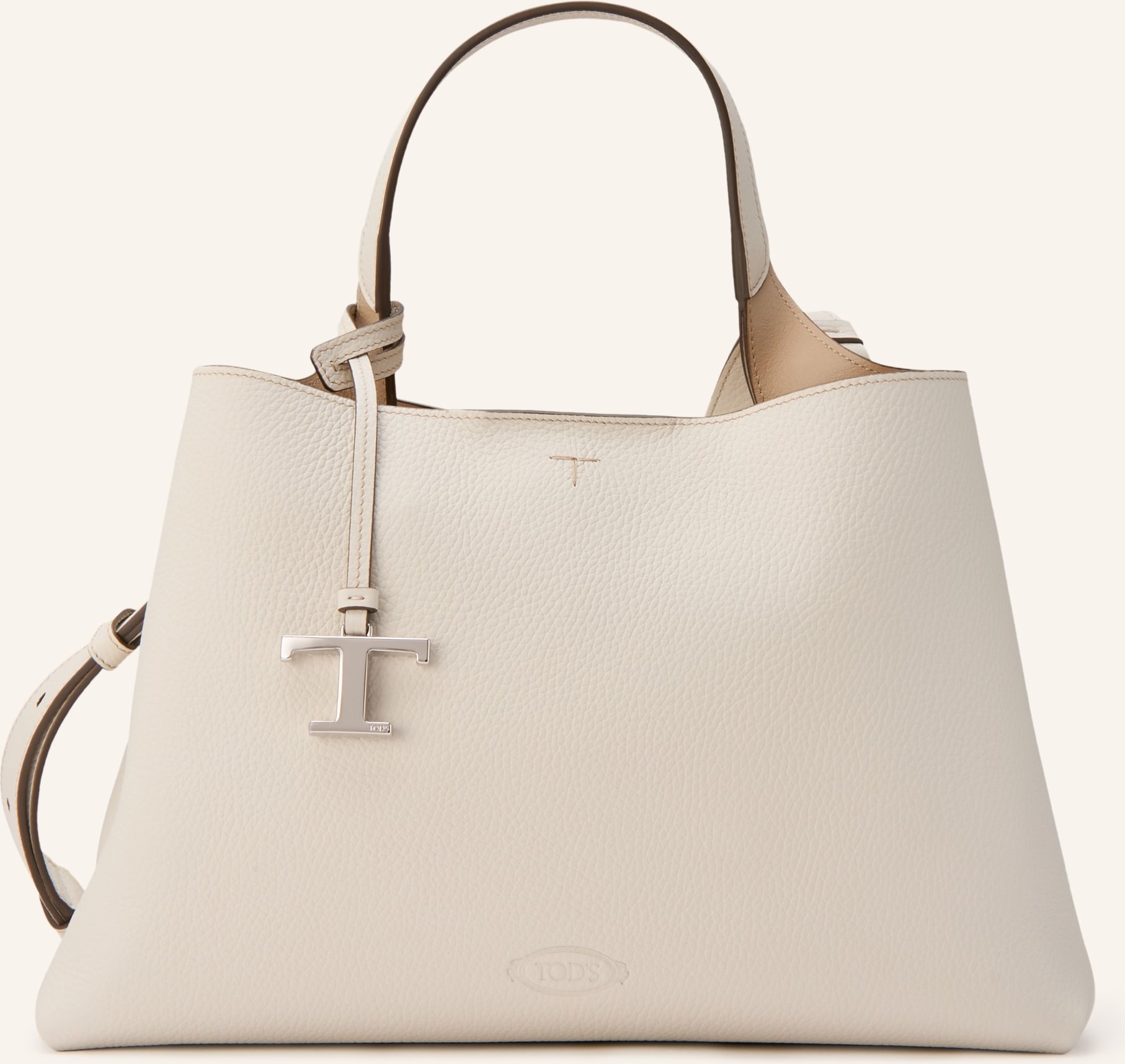 Tod's Handtasche Florida Double weiss