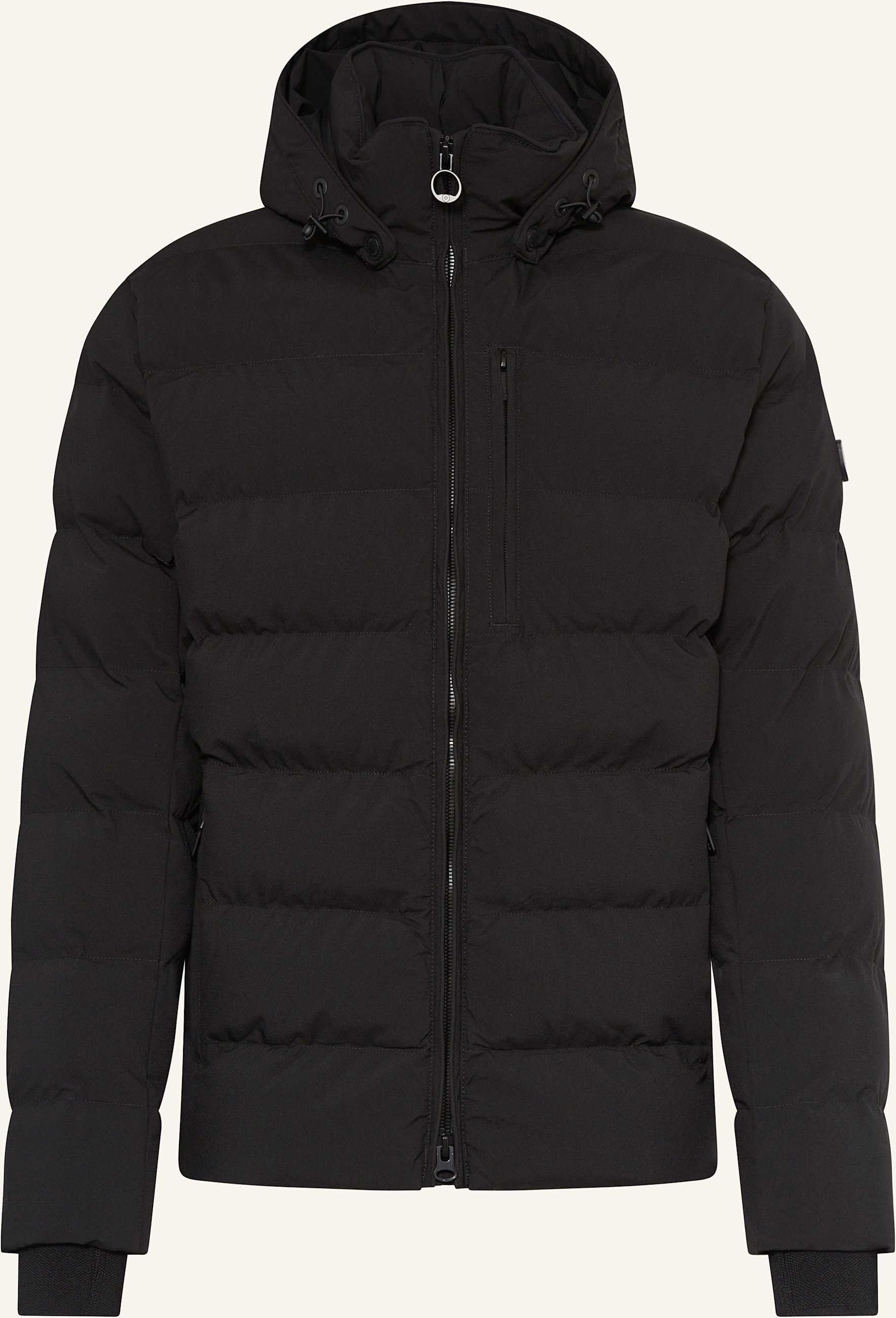 Thumbnail - Wellensteyn Steppjacke Blackbird Mit Abnehmbarer Kapuze schwarz