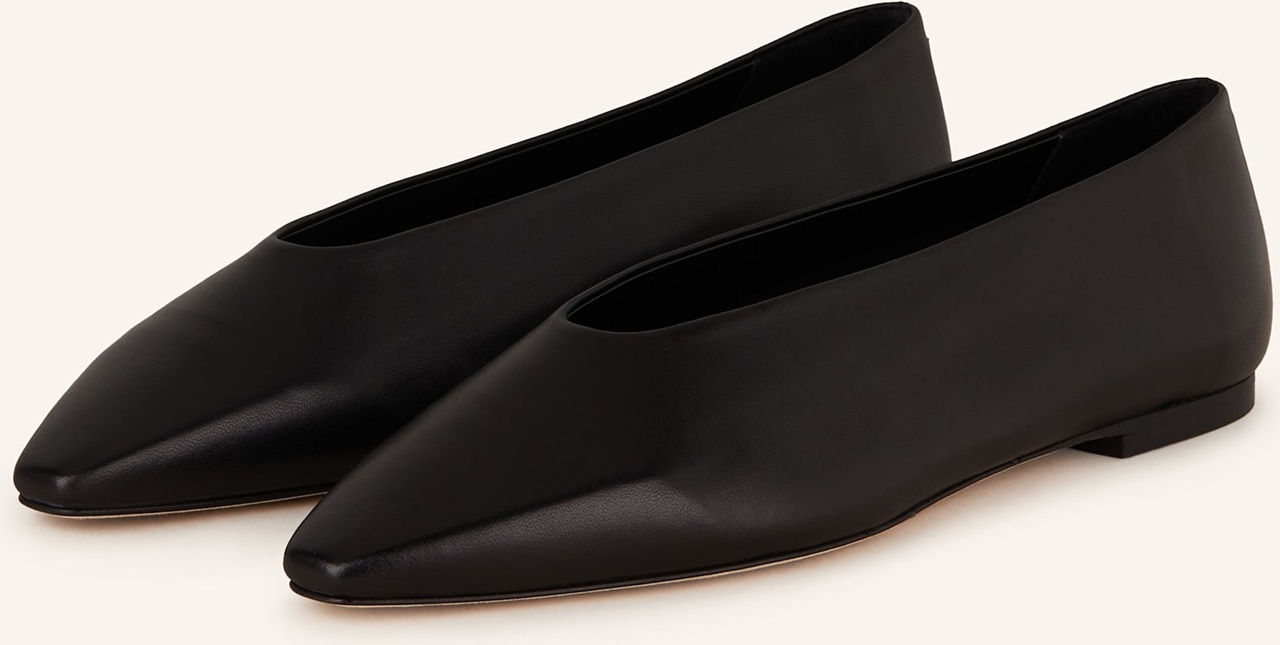 Aeyde Ballerinas Betty schwarz