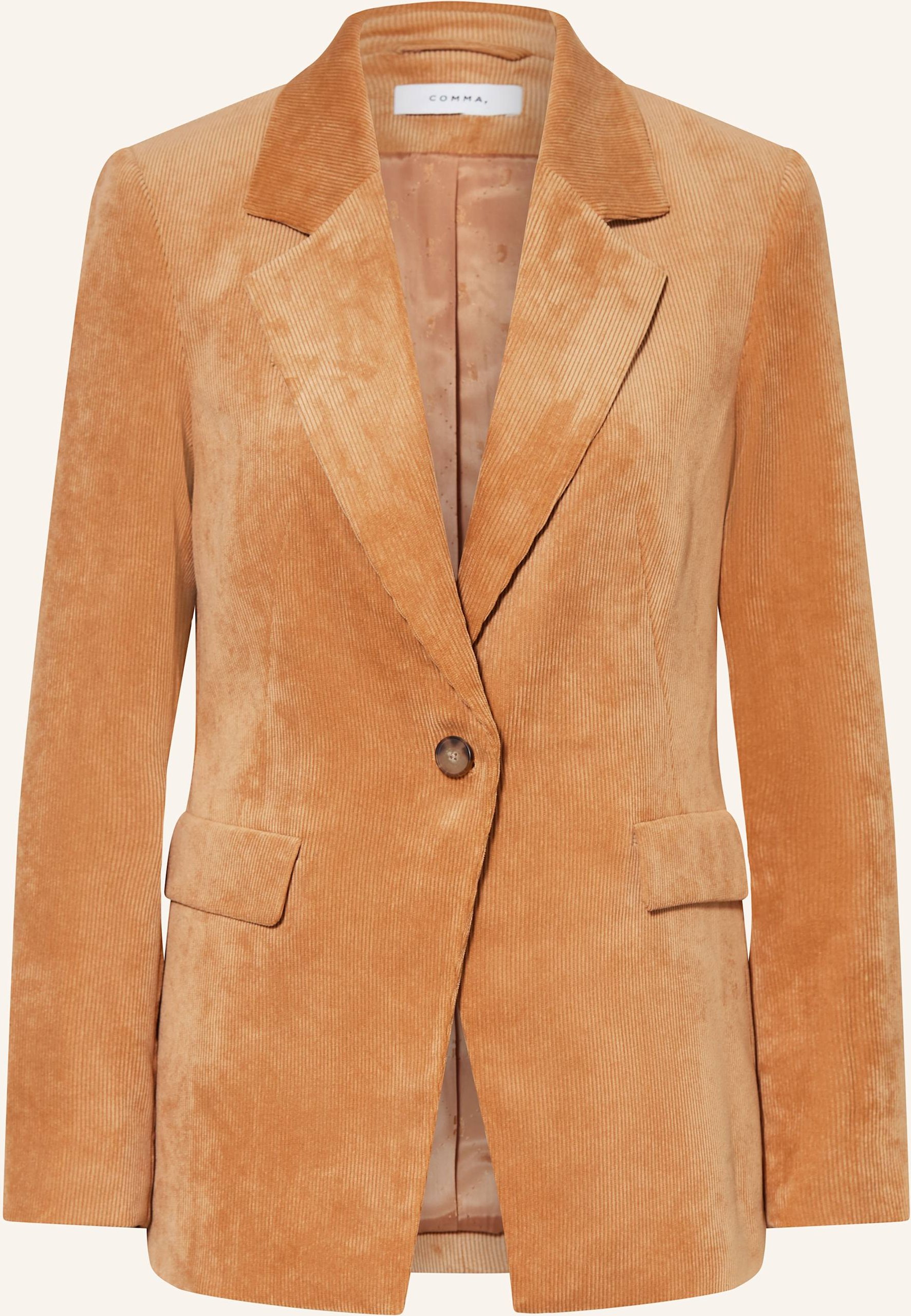 Comma Cordblazer braun