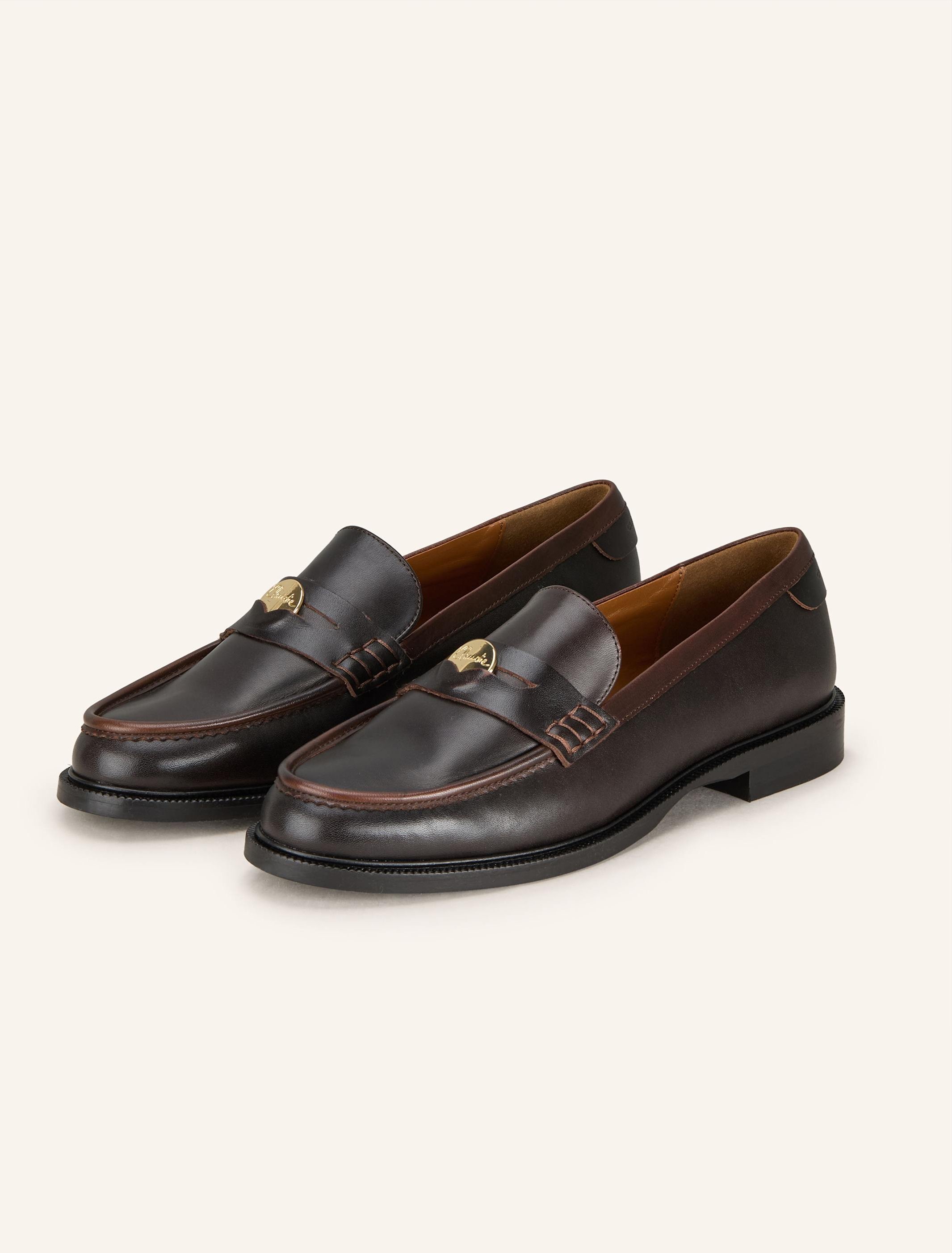 Claudie Pierlot Penny-Loafer braun