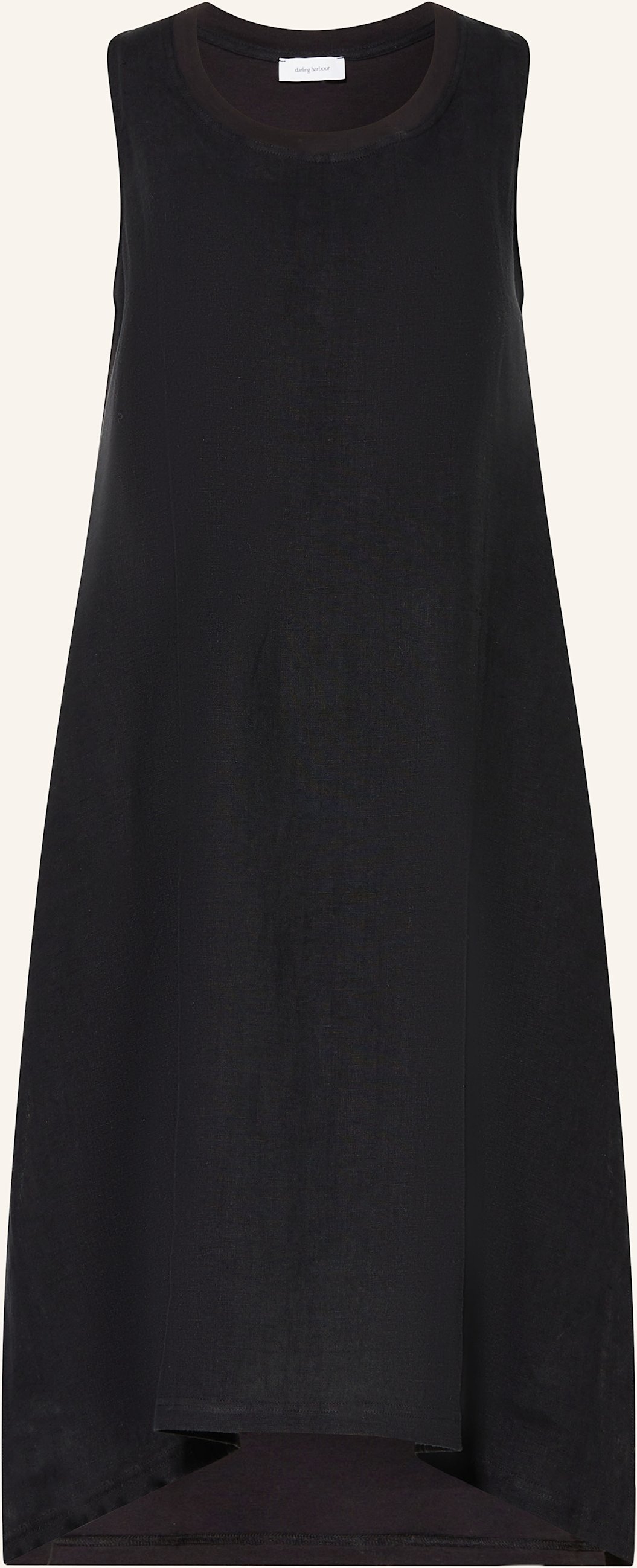 Thumbnail - Darling Harbour Kleid Im Materialmix schwarz