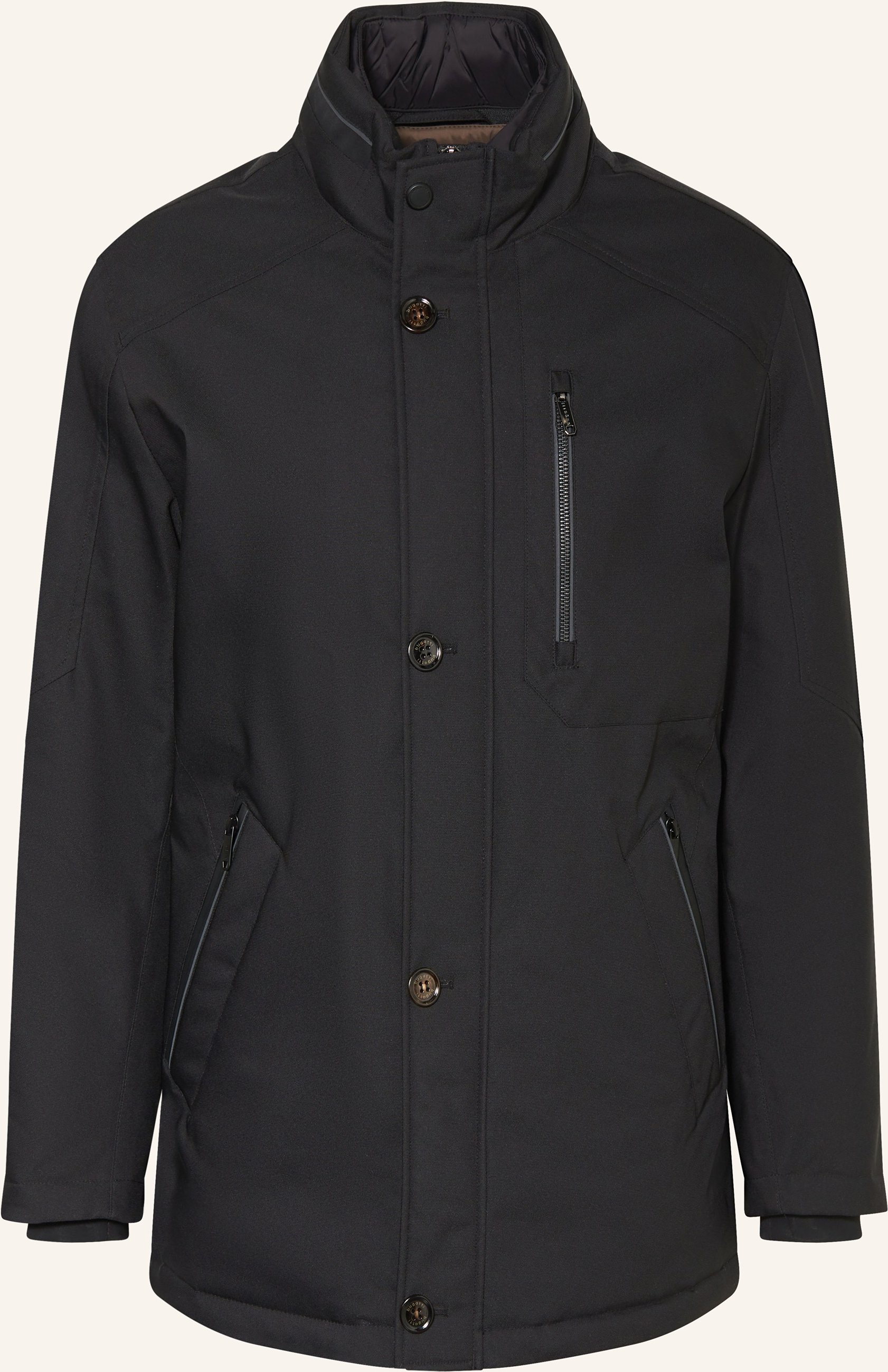 Bugatti Jacke Mit Herausnehmbarer Blende schwarz