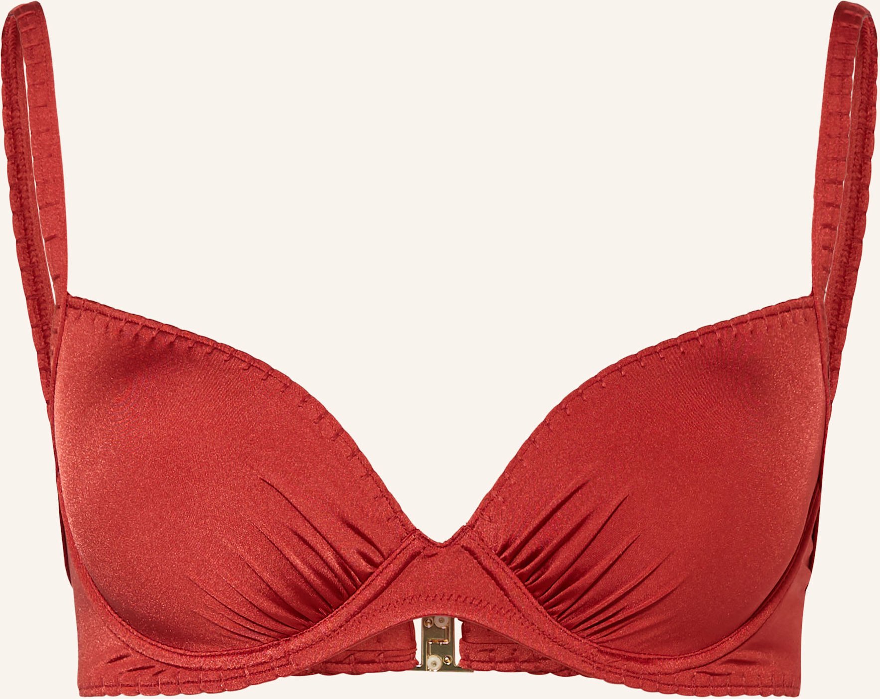 Watercult Bügel-Bikini-Top Crafted Essentials rot