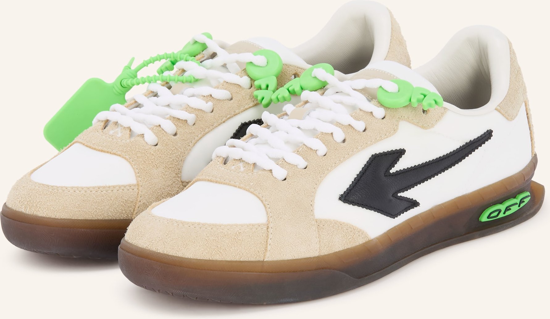 Off-White Sneaker New Slim beige