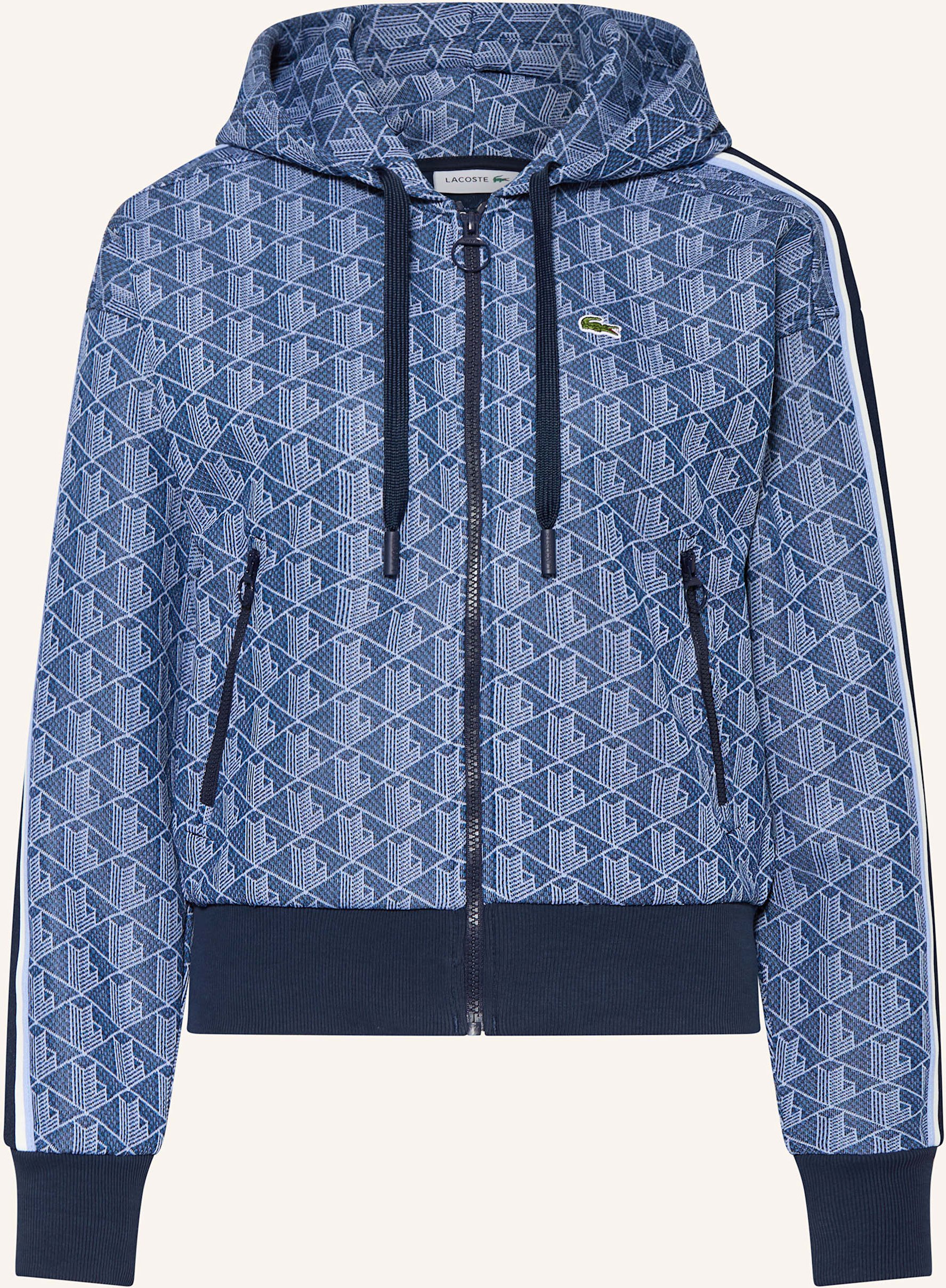 Lacoste Sweatjacke blau