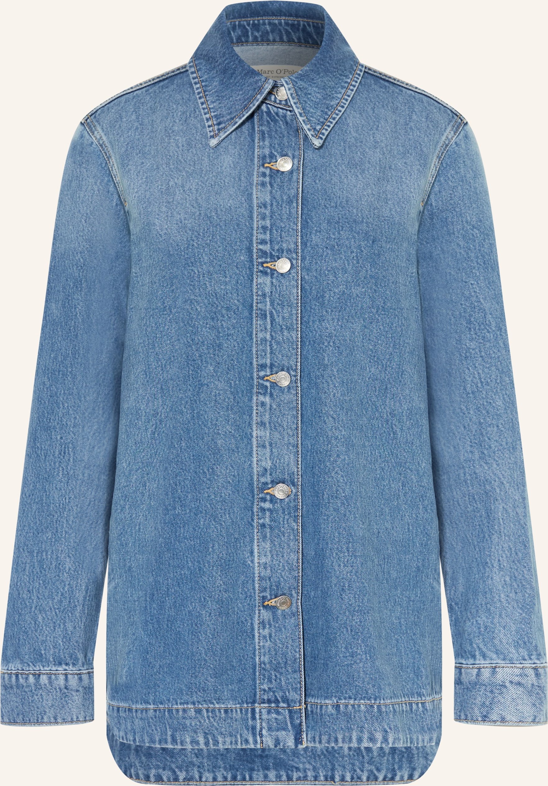 Marc O'polo Jeansbluse blau