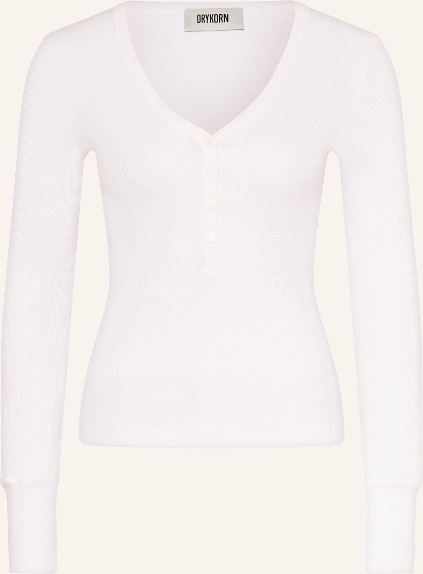 Drykorn Longsleeve Kordelia weiss