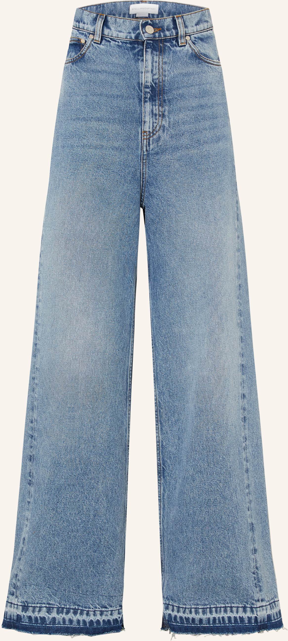 Stella Mccartney Wide Leg Jeans blau