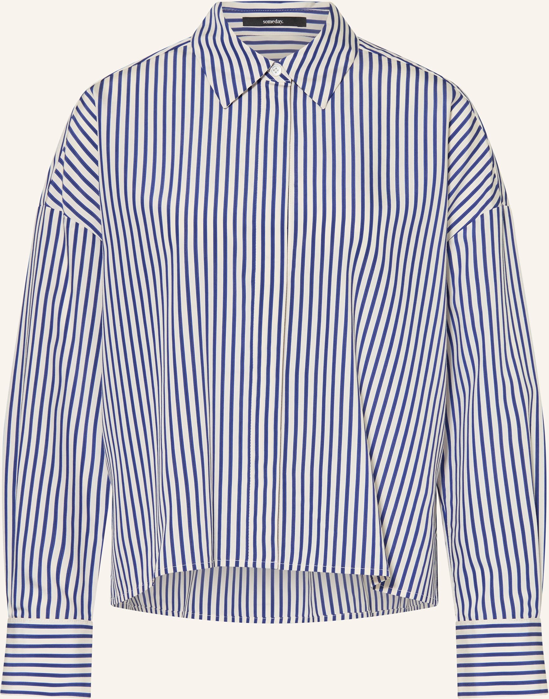 Someday Hemdbluse Zvenja blau