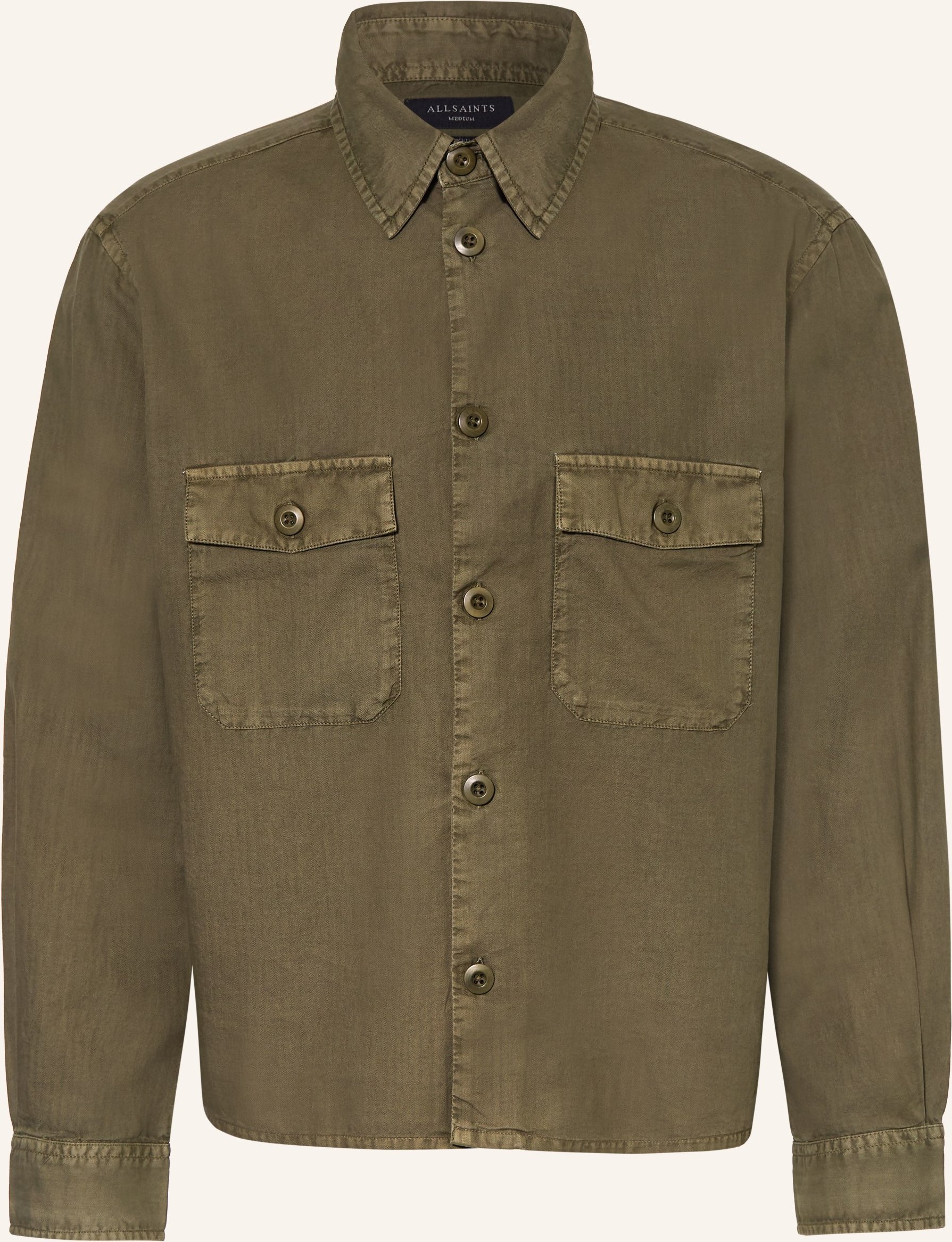 Allsaints Hemd Strand Relaxed Fit gruen