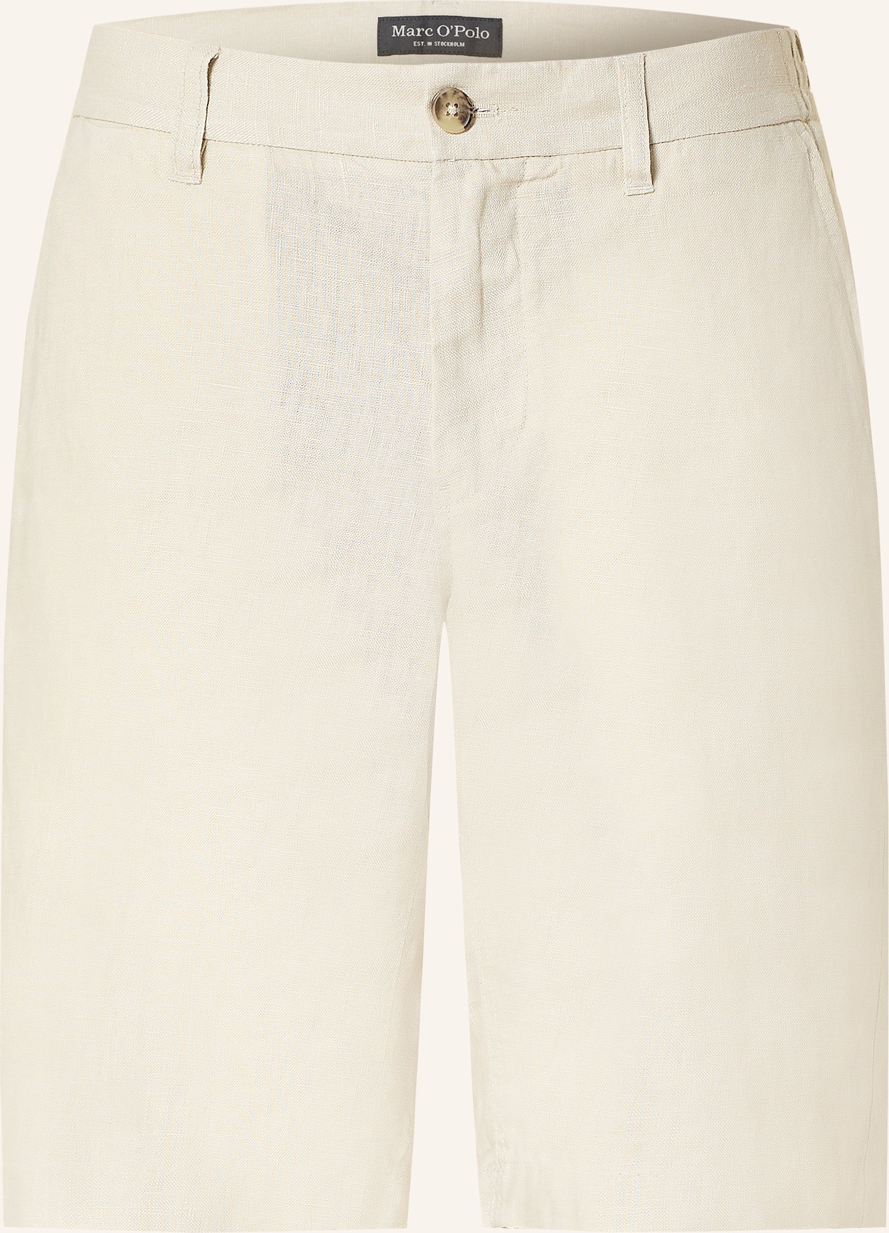 Thumbnail - Marc O'polo Leinenshorts Reso Regular Fit beige