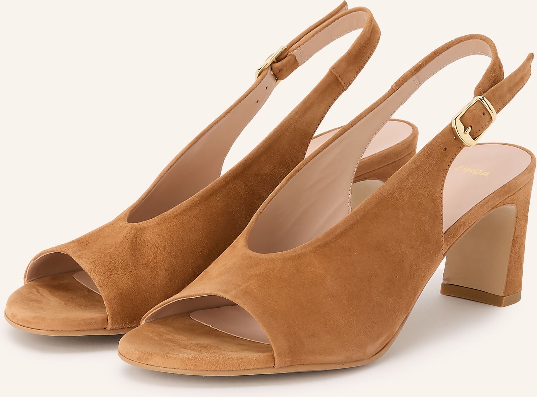 Zinda Slingpumps Evita braun