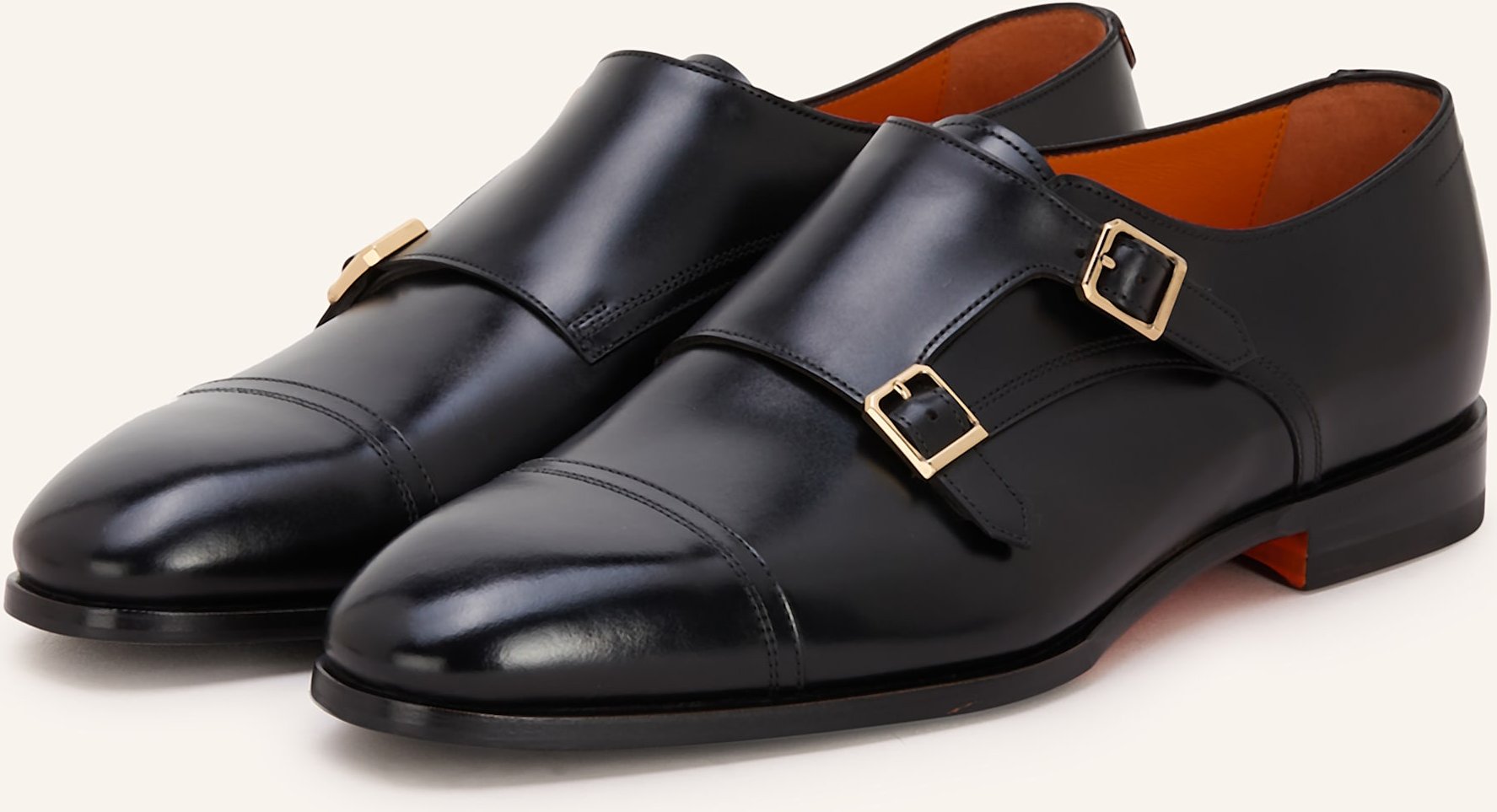 Thumbnail - Santoni Double-Monks Axel schwarz