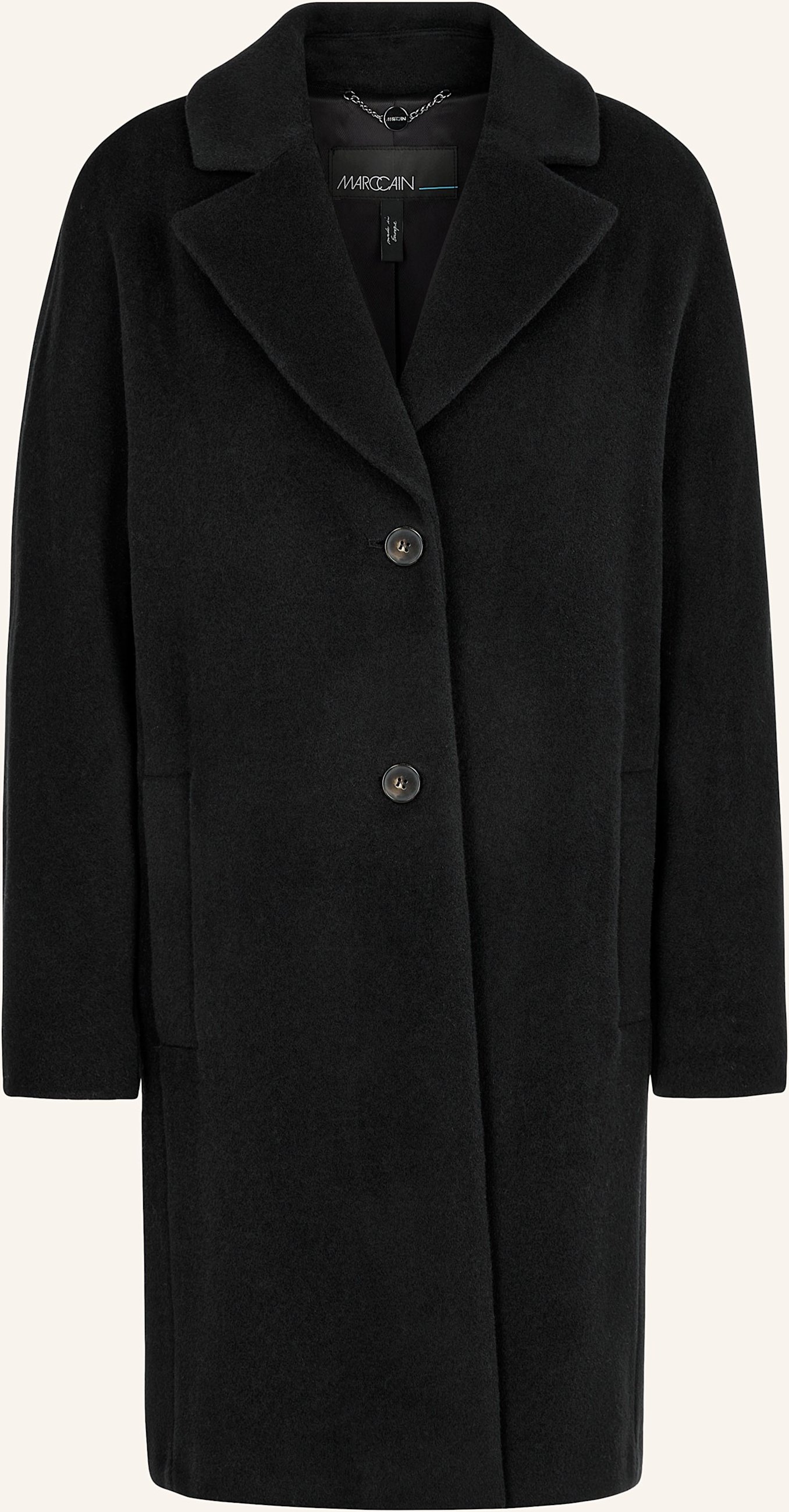 Marc Cain Mantel Mit Alpaka schwarz