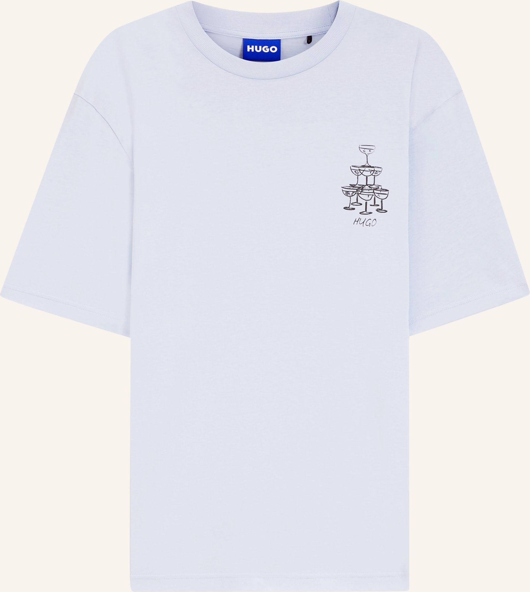 Hugo T-Shirt Nucavo blau