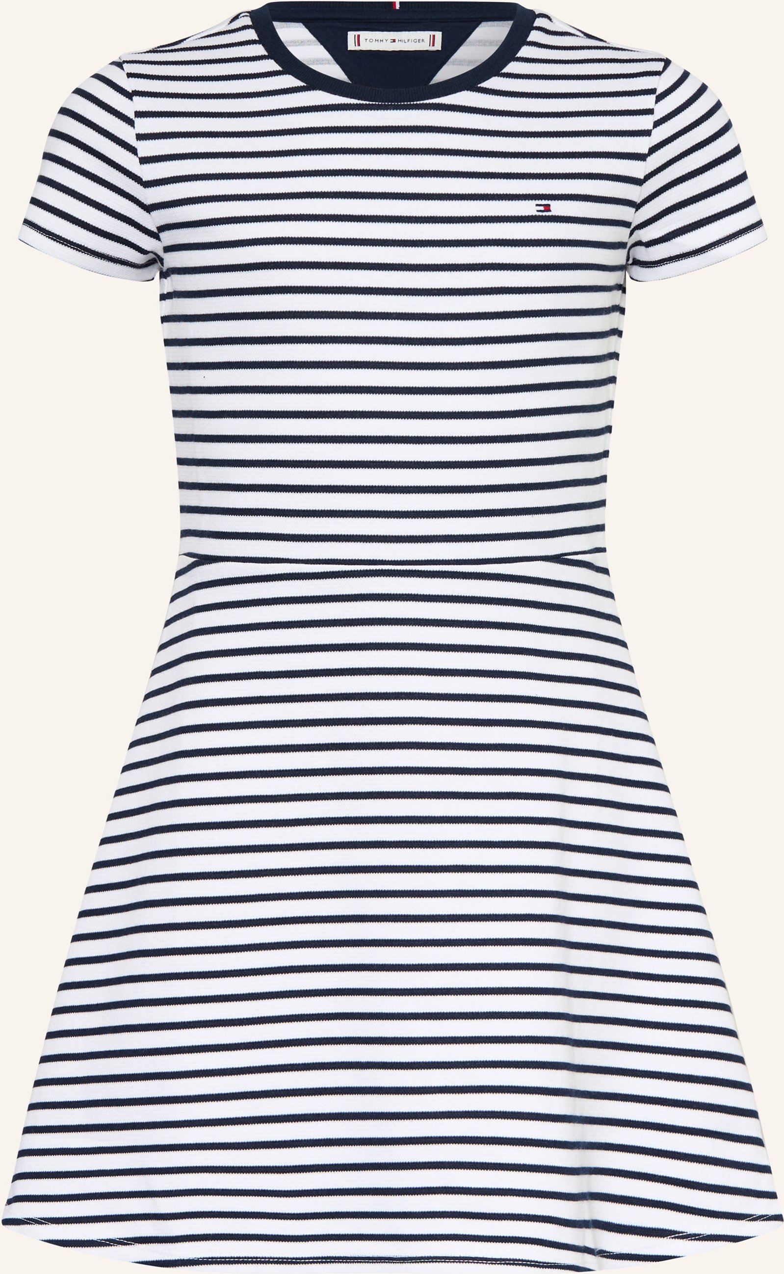 Tommy Hilfiger Piqué-Kleid blau